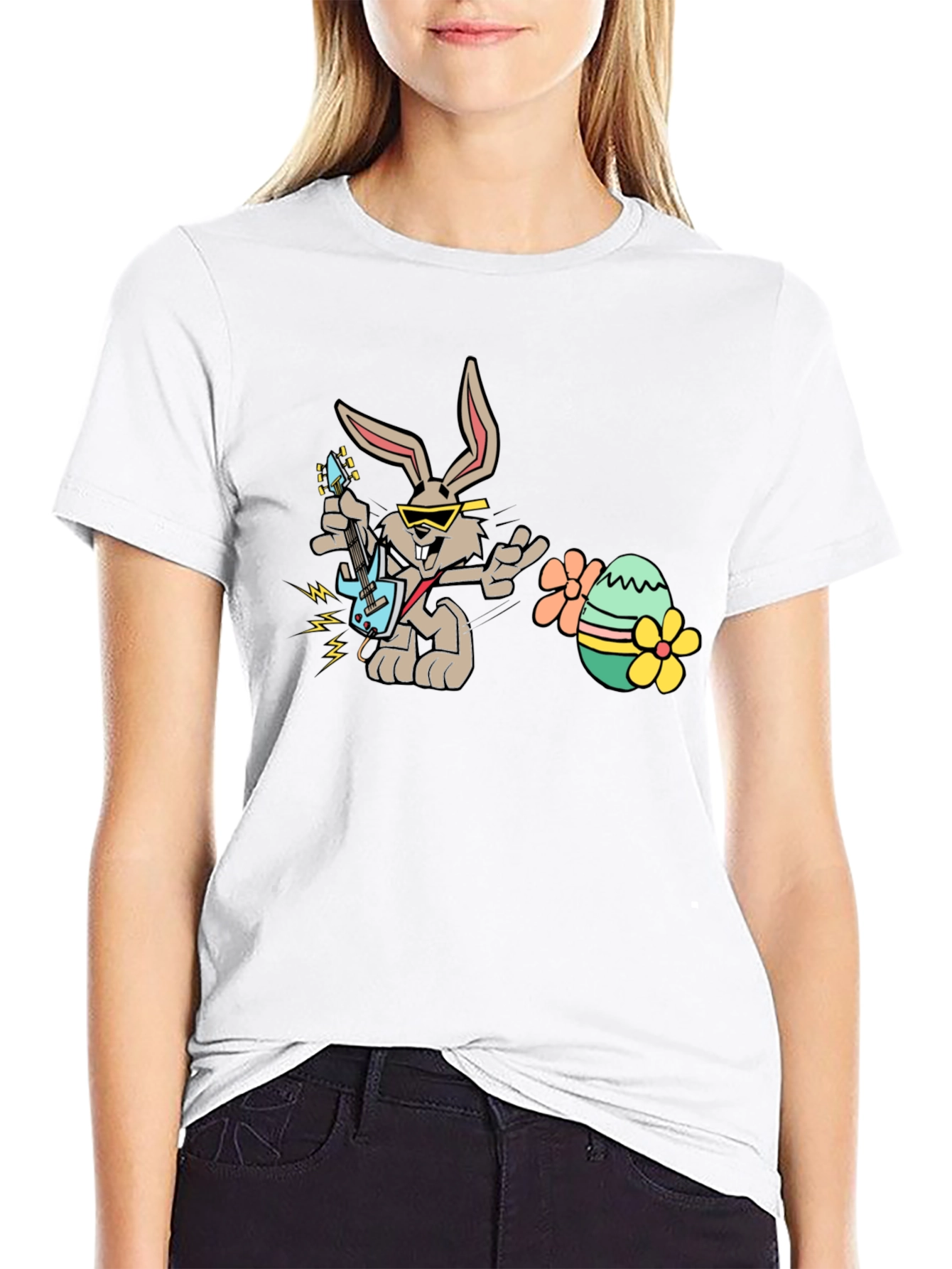Rockin Easter Bunny T-Shirt