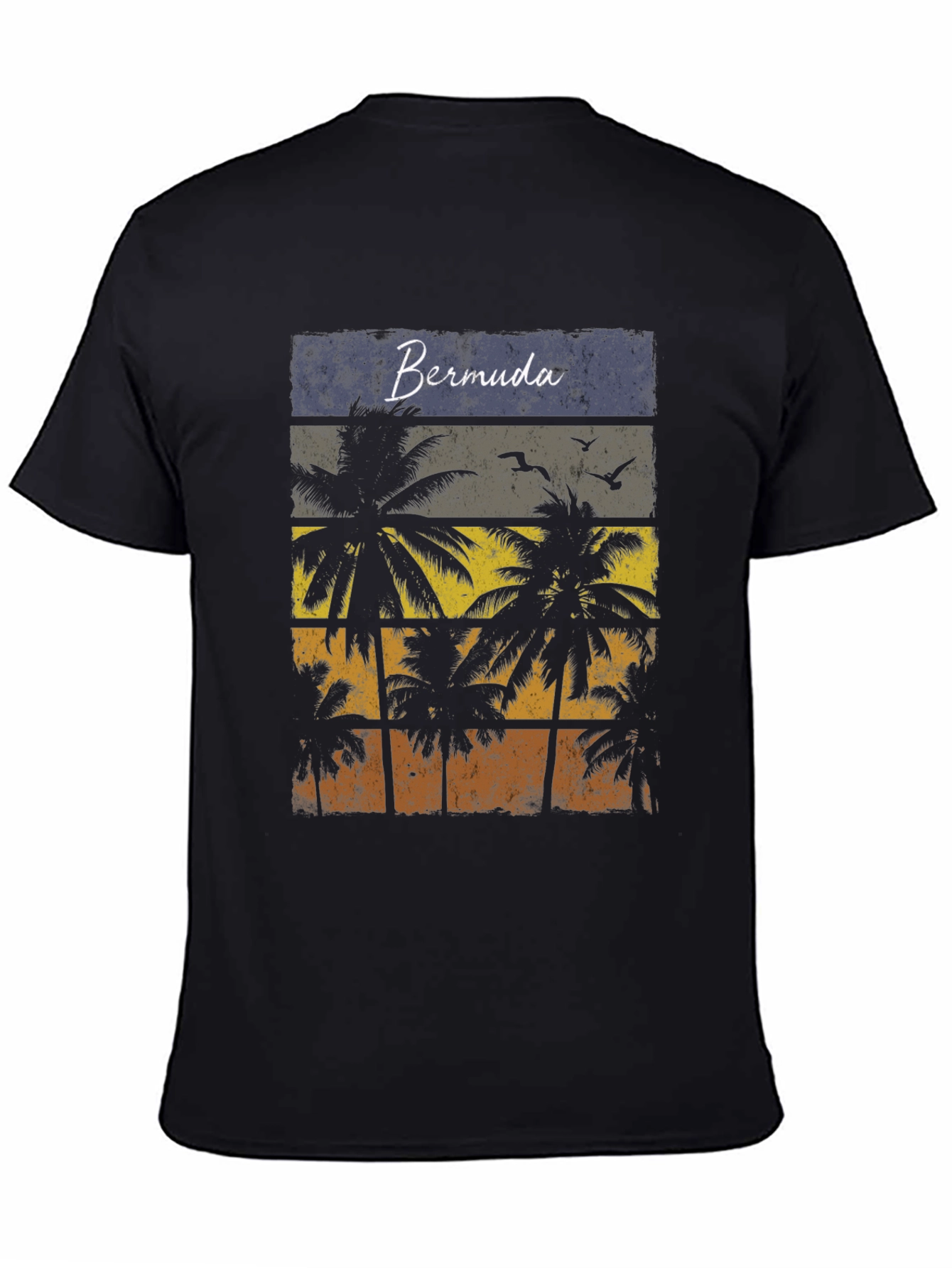 Bermuda Palms Graphic Tee - Island Vibes