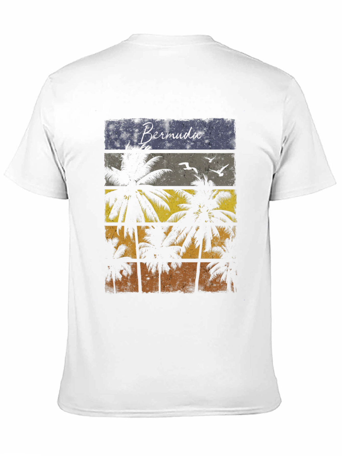 Bermuda Palms Graphic Tee - Island Vibes