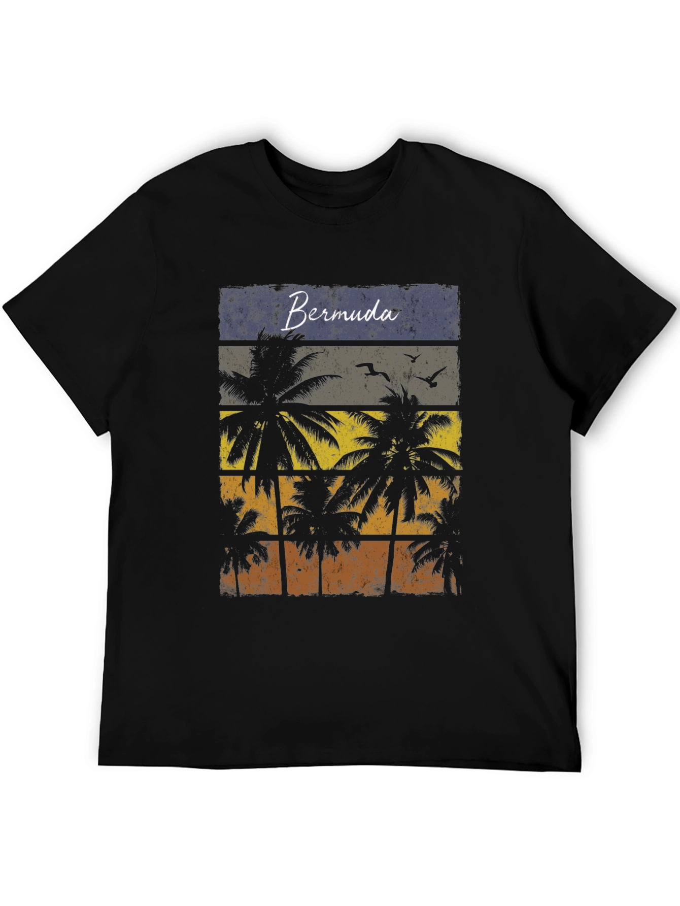 Bermuda Palms Graphic Tee - Island Vibes
