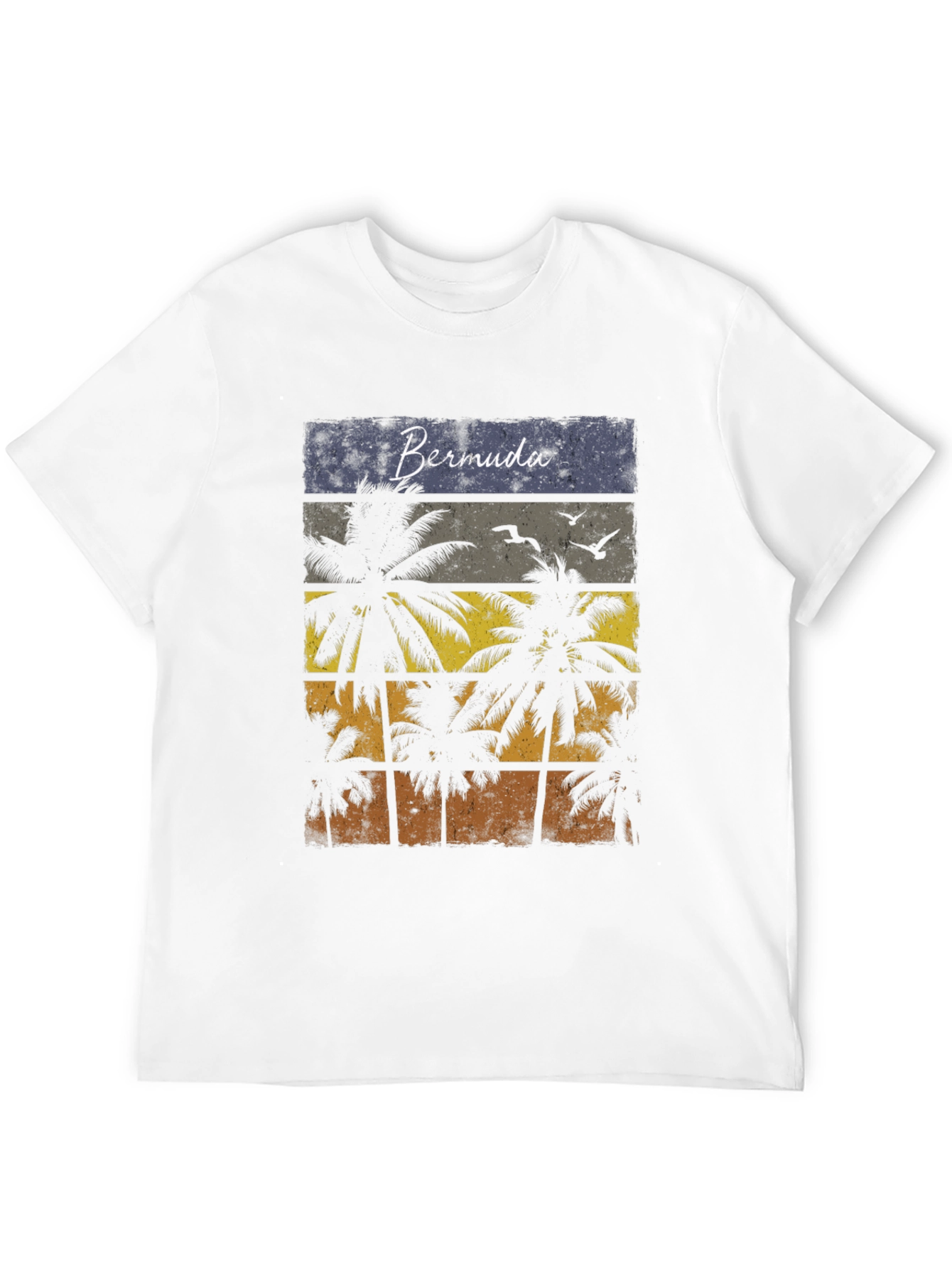 Bermuda Palms Graphic Tee - Island Vibes