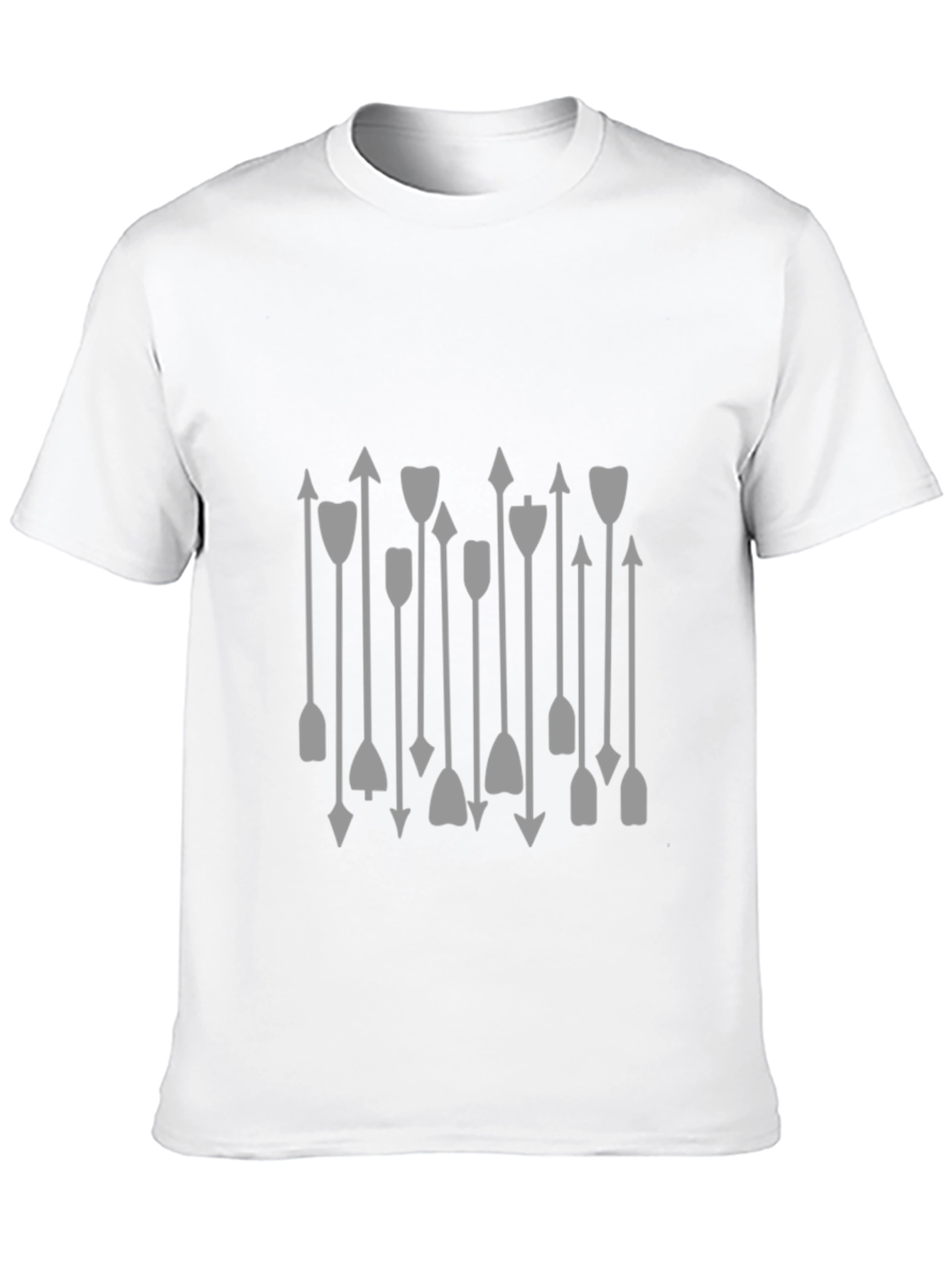 Arrow Graphic Print Black T-Shirt
