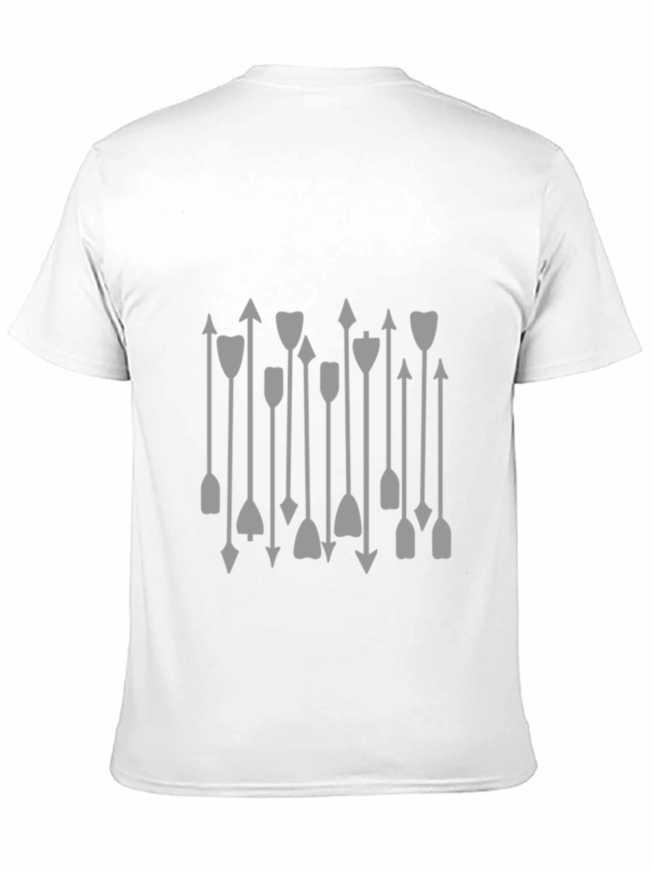 Arrow Graphic Print Black T-Shirt