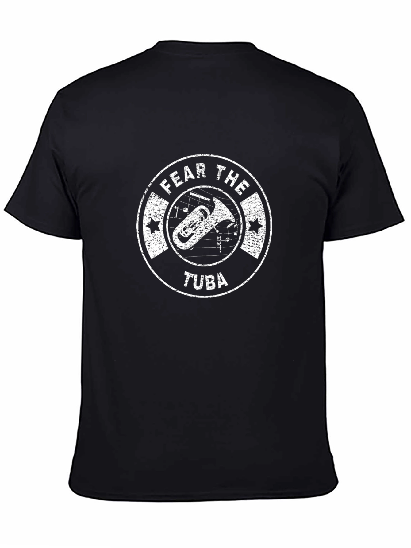 Fear The Tuba Black T-Shirt