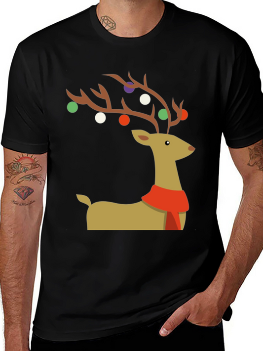 Festive Reindeer Christmas T-Shirt