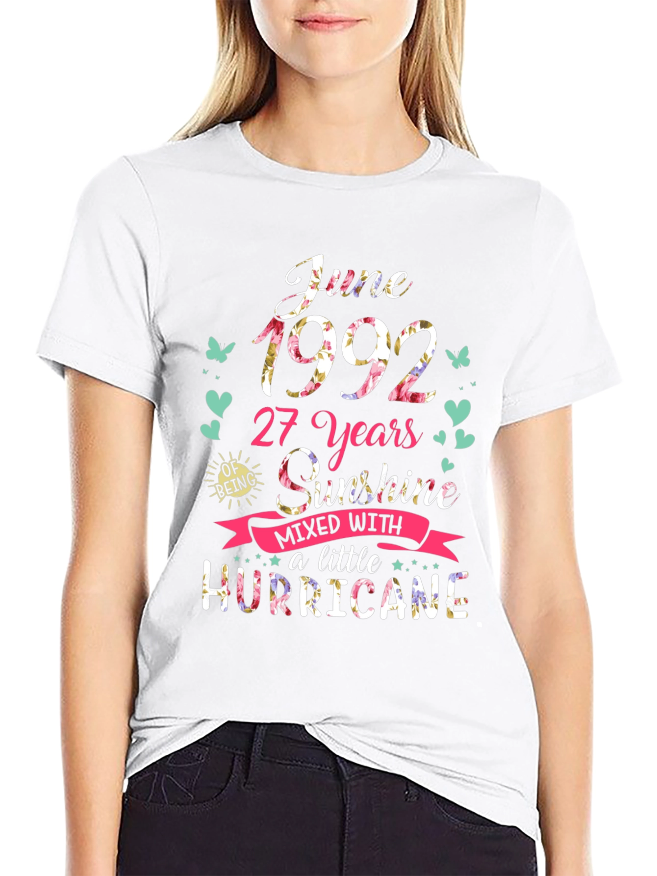 June 1992 Birthday Sunshine Hurricane T-Shirt