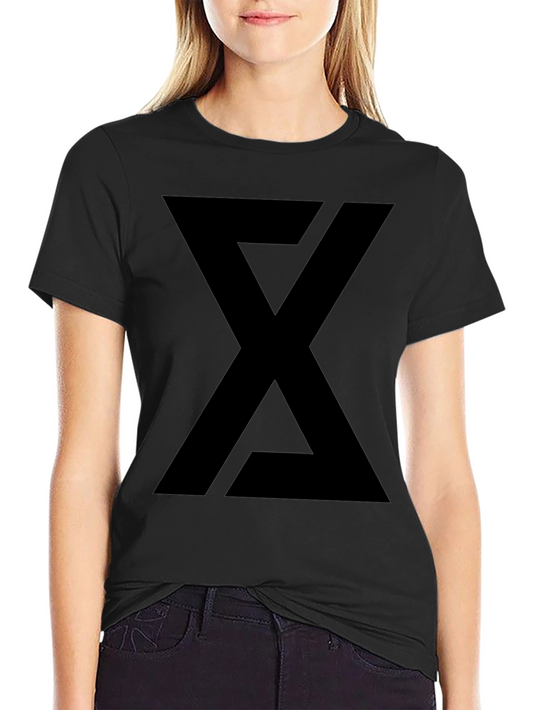 Geometric Black T-Shirt