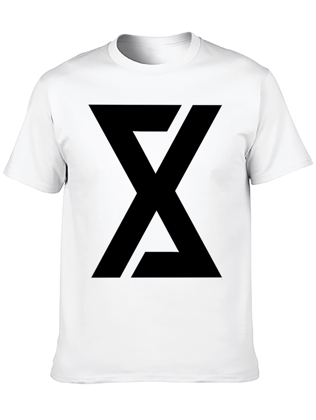 Geometric Black T-Shirt