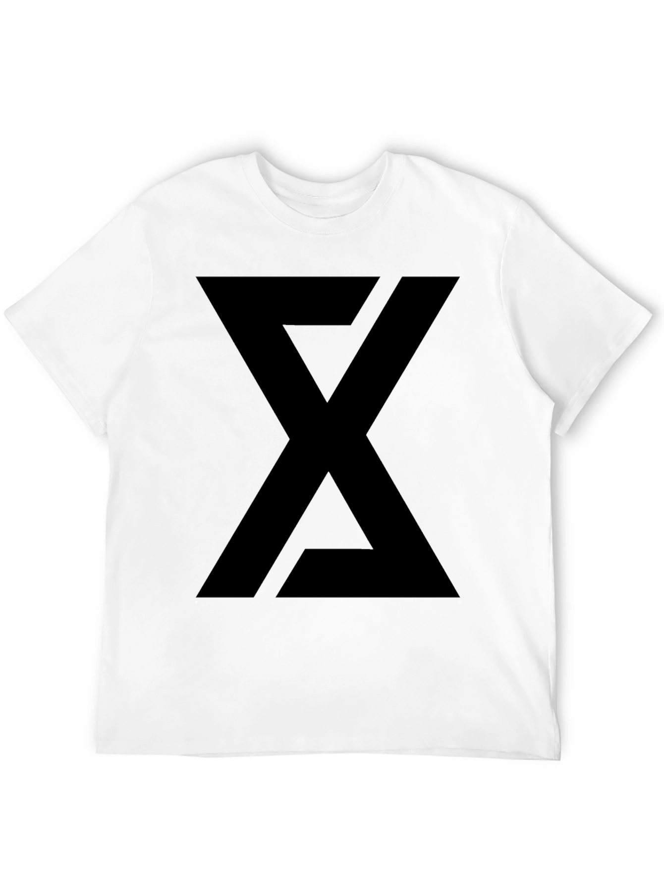 Geometric Black T-Shirt