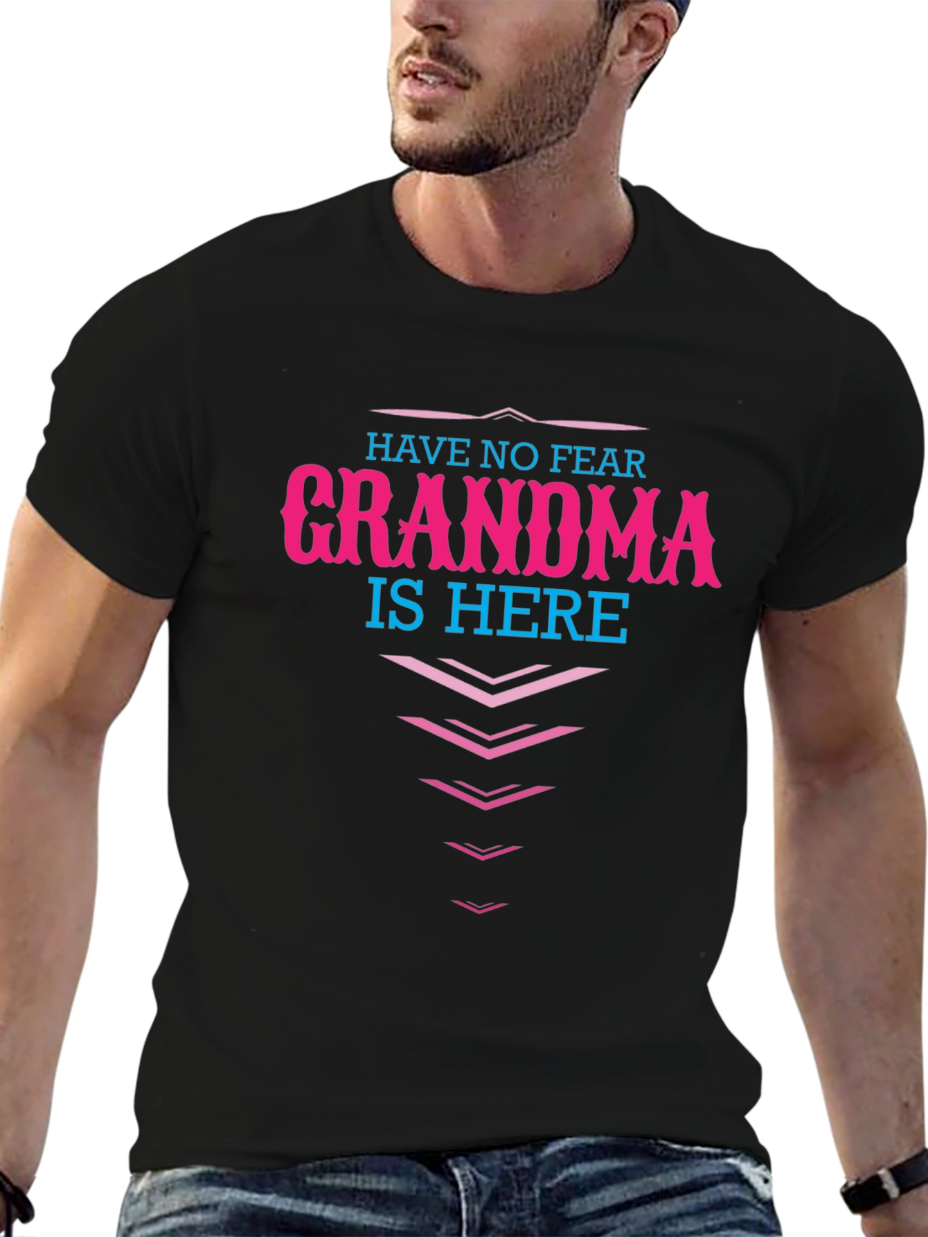 Have No Fear Grandma is Here Graphic Tee