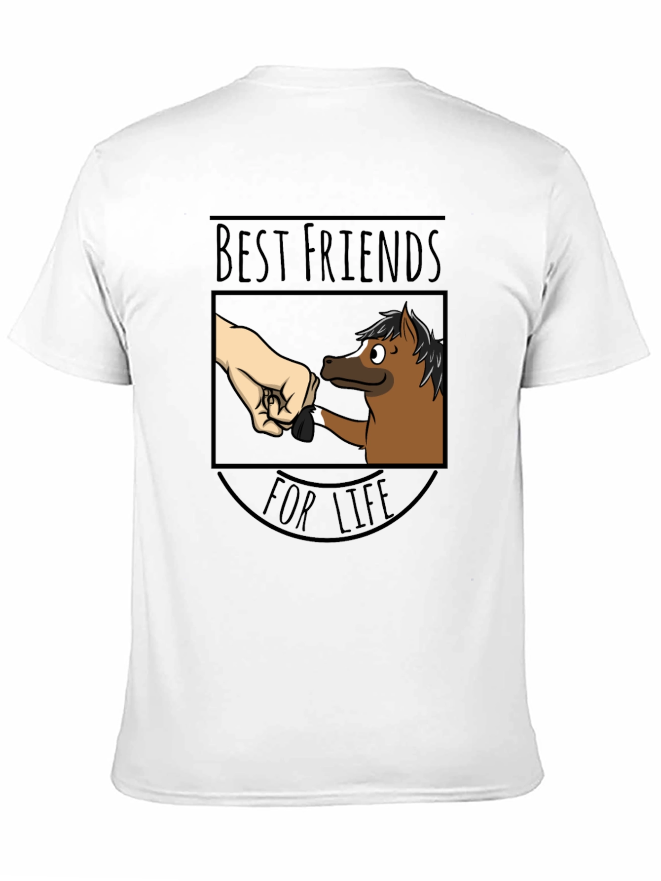 Best Friends For Life Horse Graphic Tee