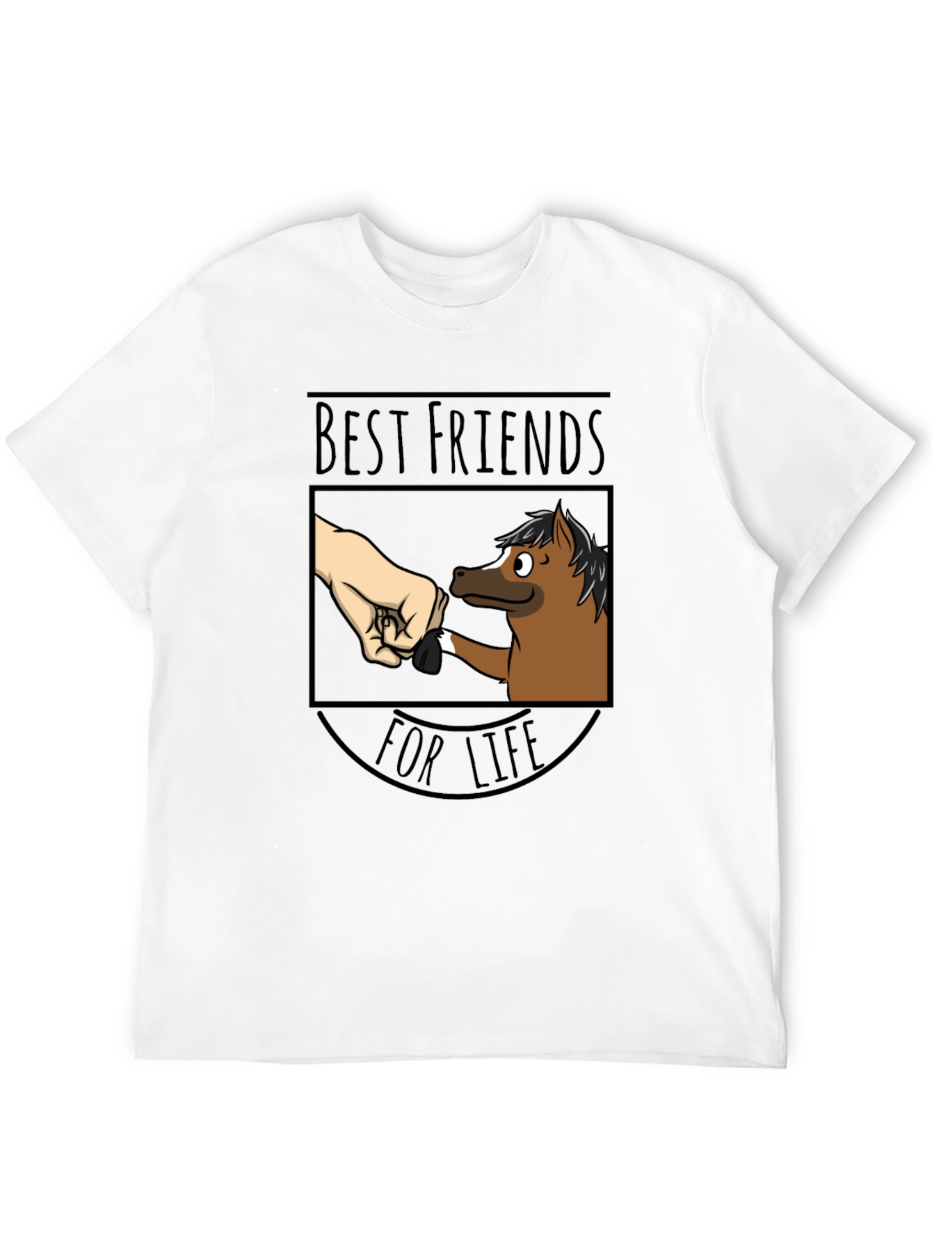 Best Friends For Life Horse Graphic Tee