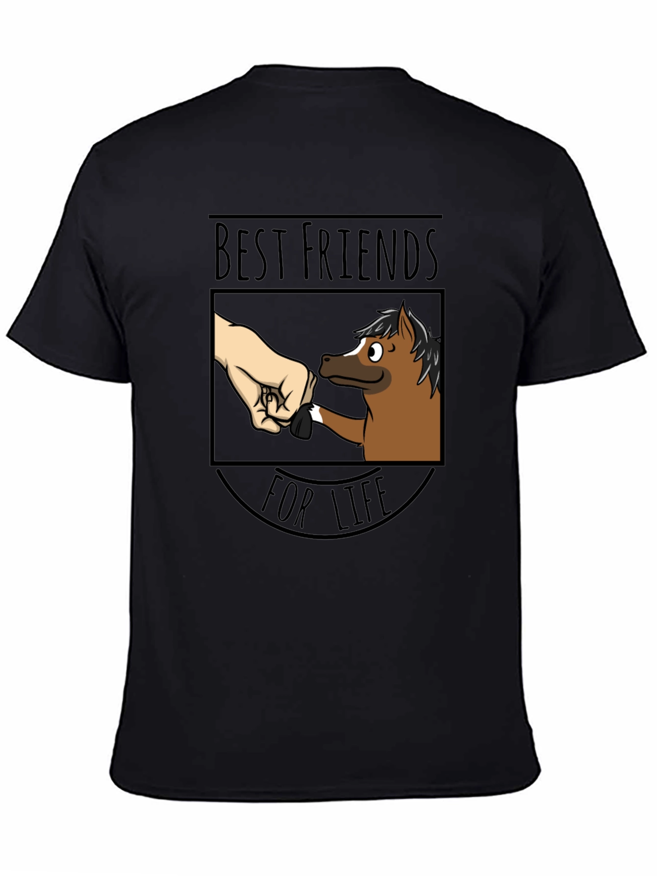 Best Friends For Life Horse Graphic Tee