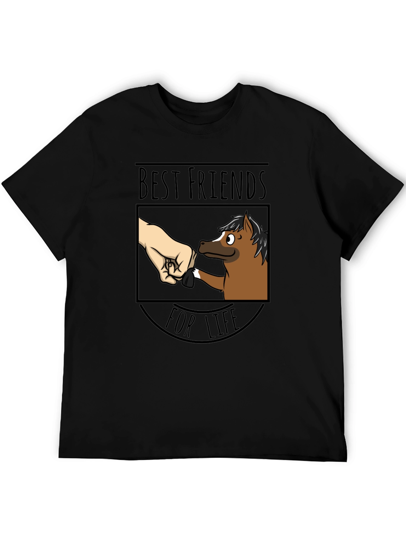 Best Friends For Life Horse Graphic Tee
