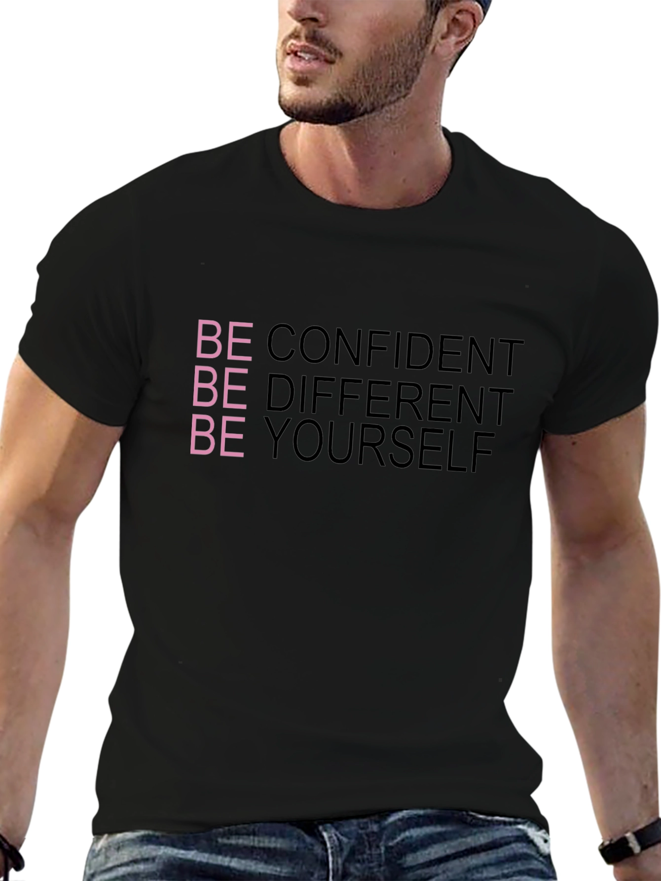 Be Confident T-Shirt - Inspirational Graphic Tee
