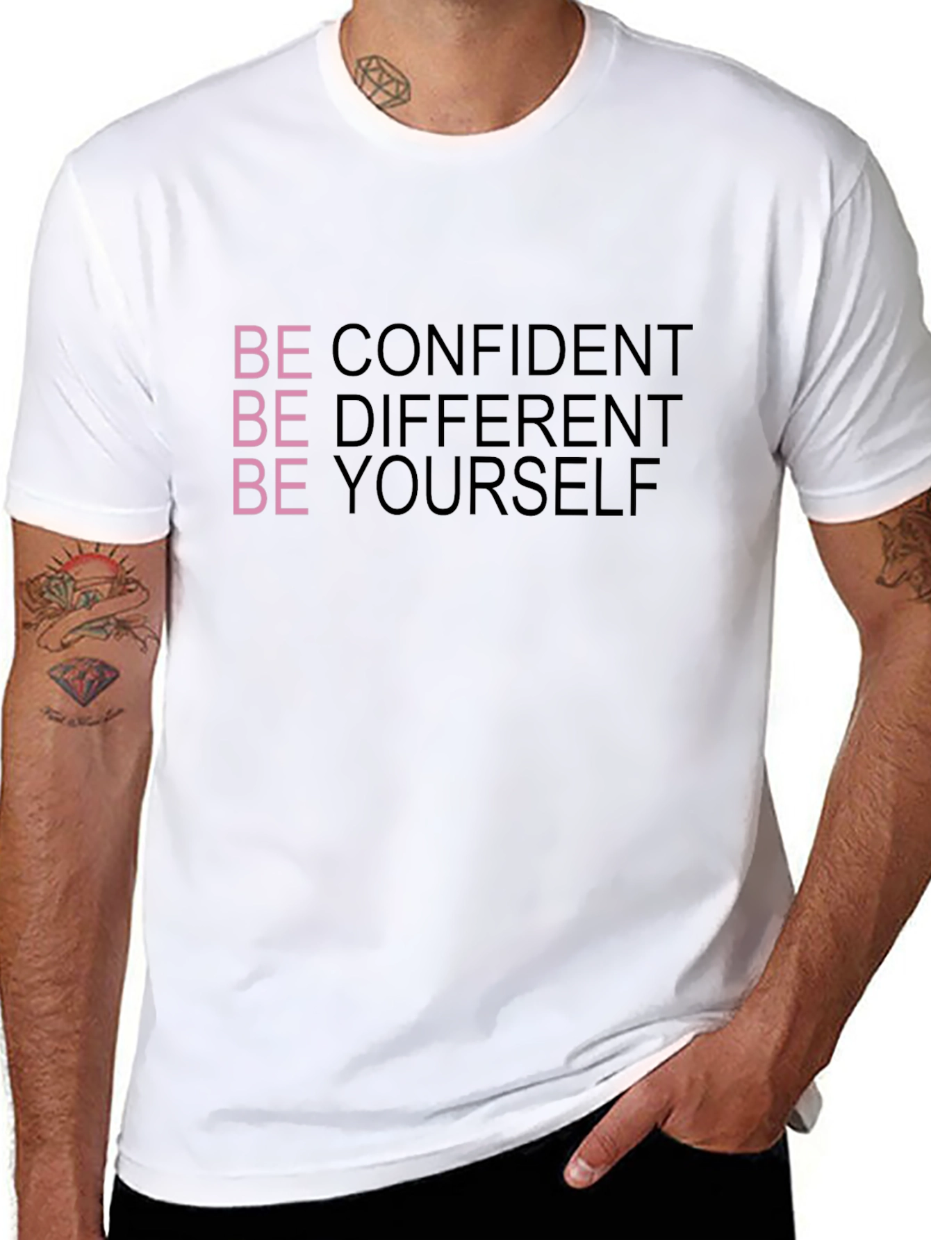 Be Confident T-Shirt - Inspirational Graphic Tee