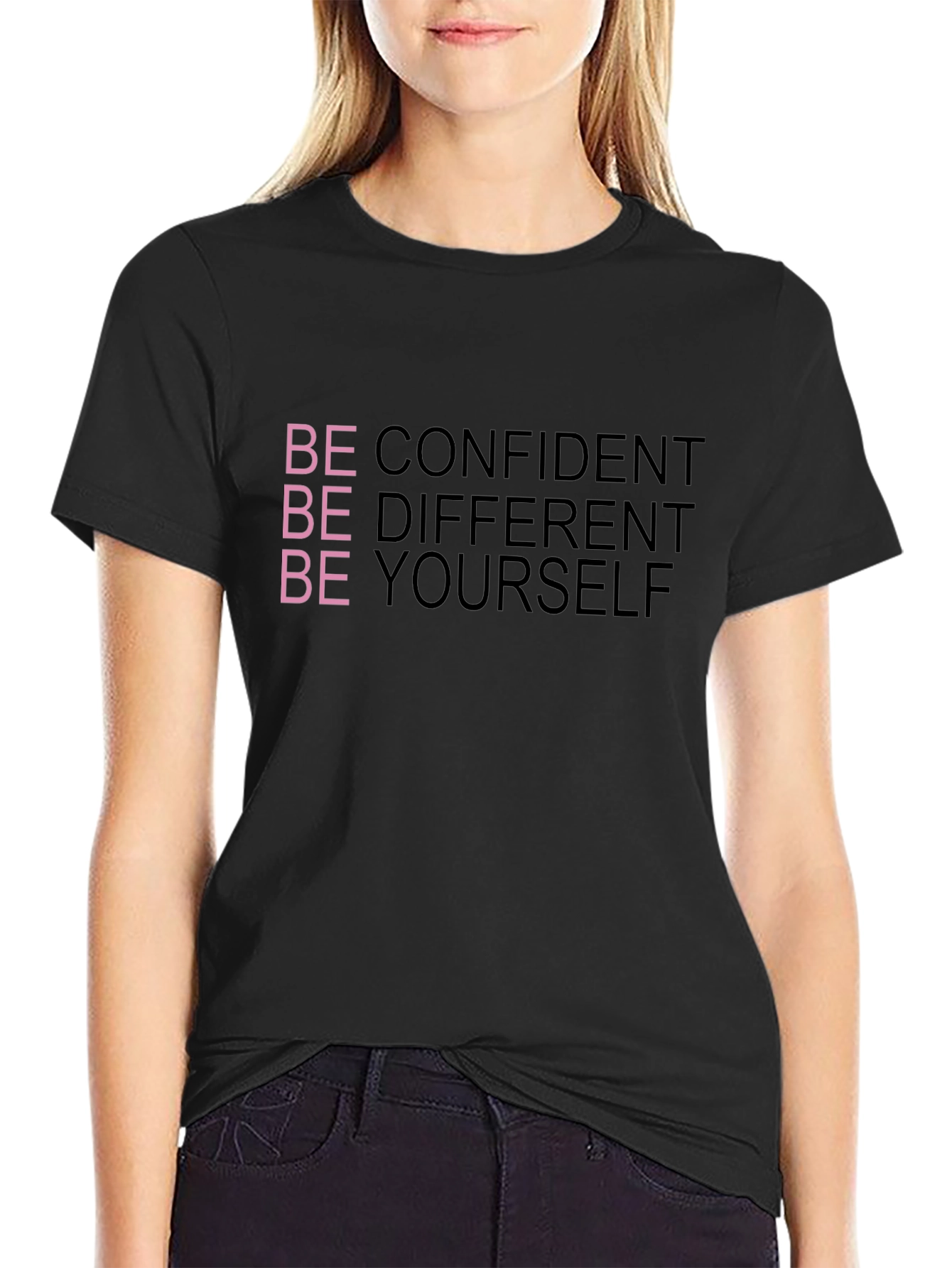 Be Confident T-Shirt - Inspirational Graphic Tee