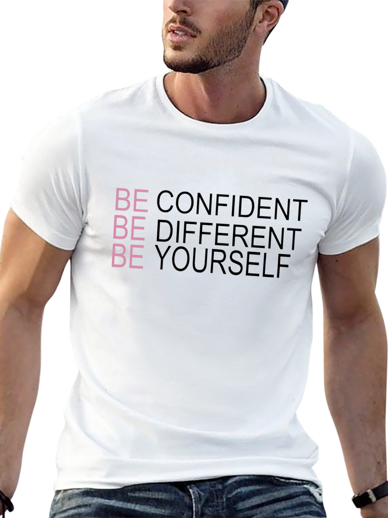Be Confident T-Shirt - Inspirational Graphic Tee