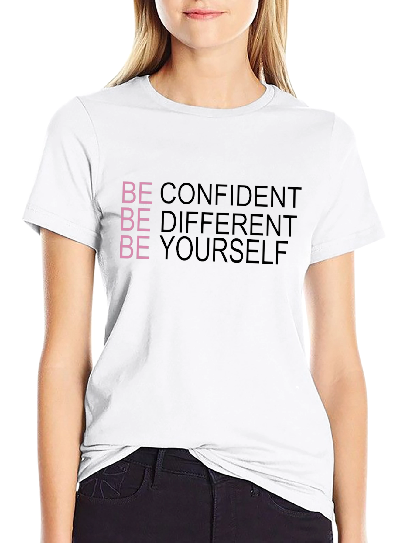 Be Confident T-Shirt - Inspirational Graphic Tee