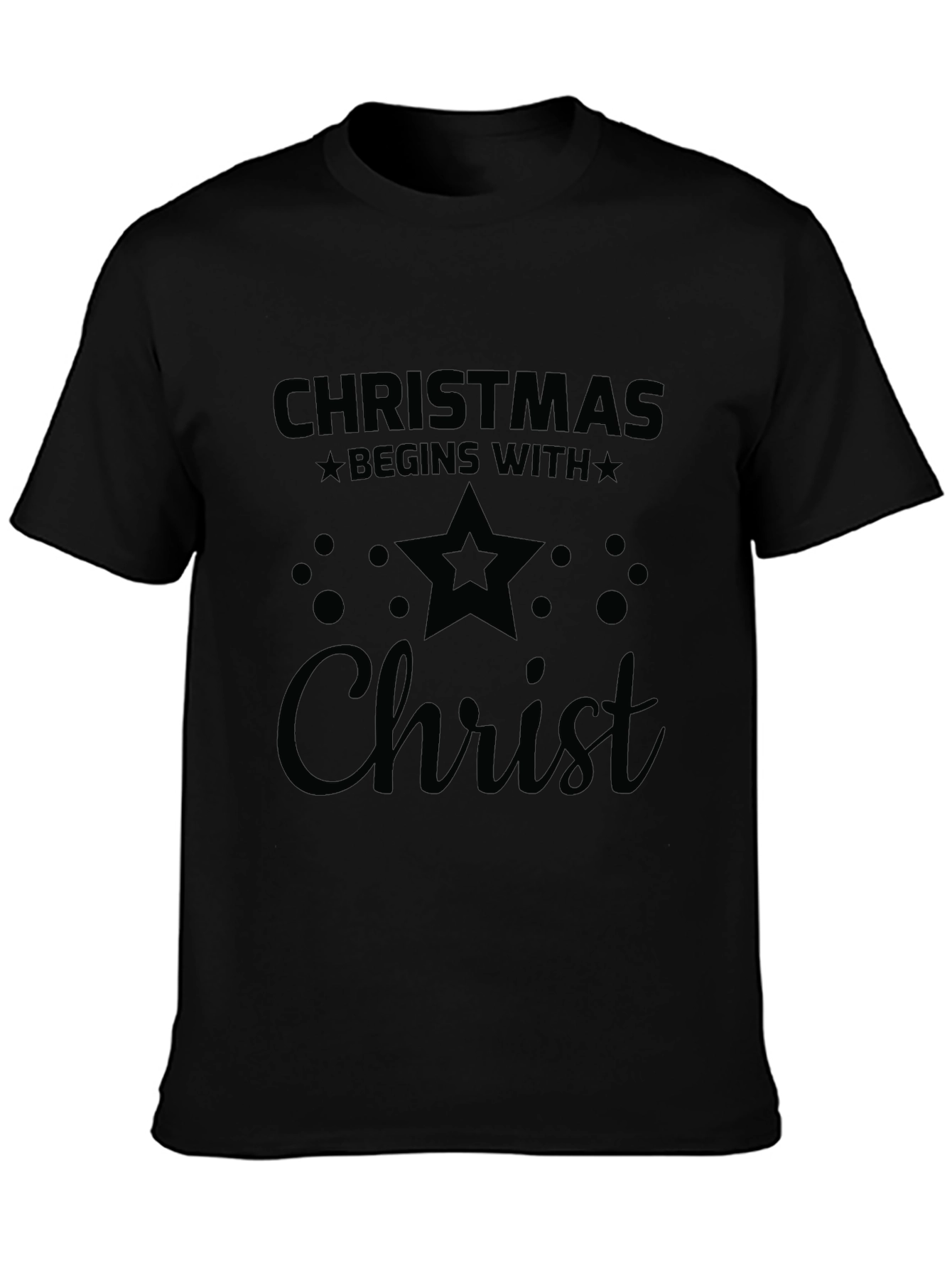 Christmas Begins With Christ T-Shirt
