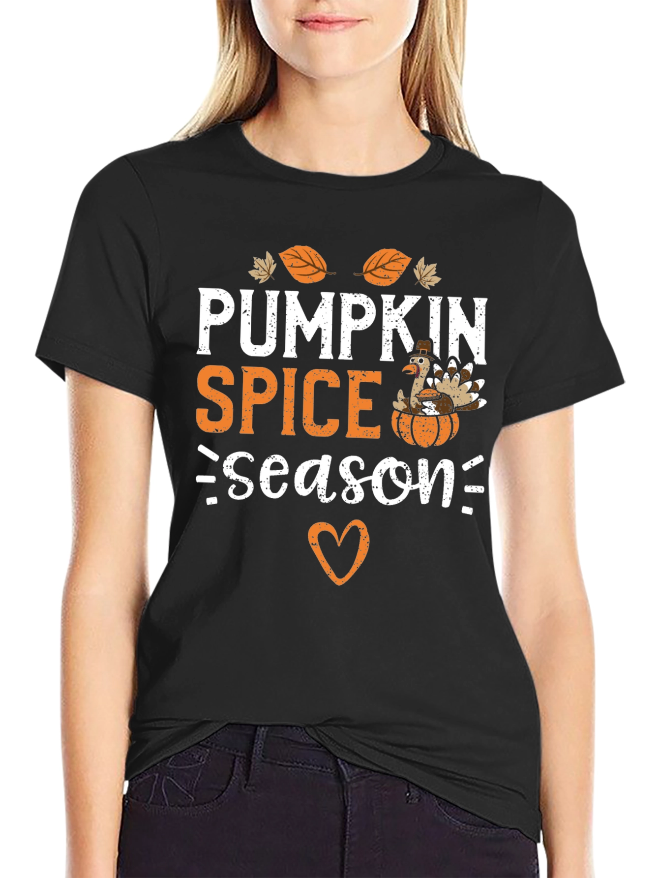 Pumpkin Spice Season Graphic Tee - Thanksgiving Style