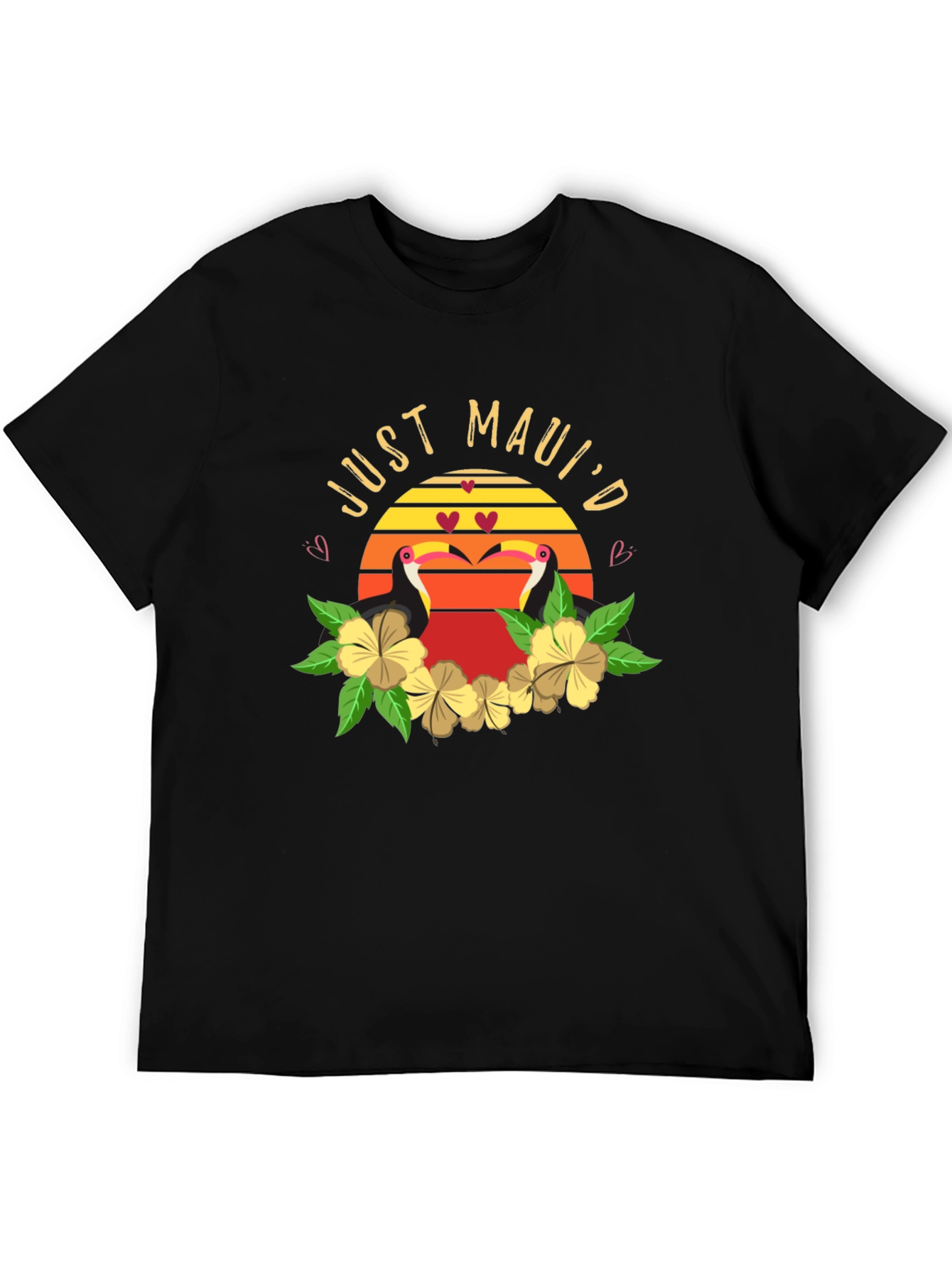 Just Mauid T-Shirt - Tropical Toucan Design