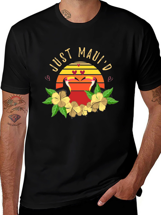 Just Mauid T-Shirt - Tropical Toucan Design