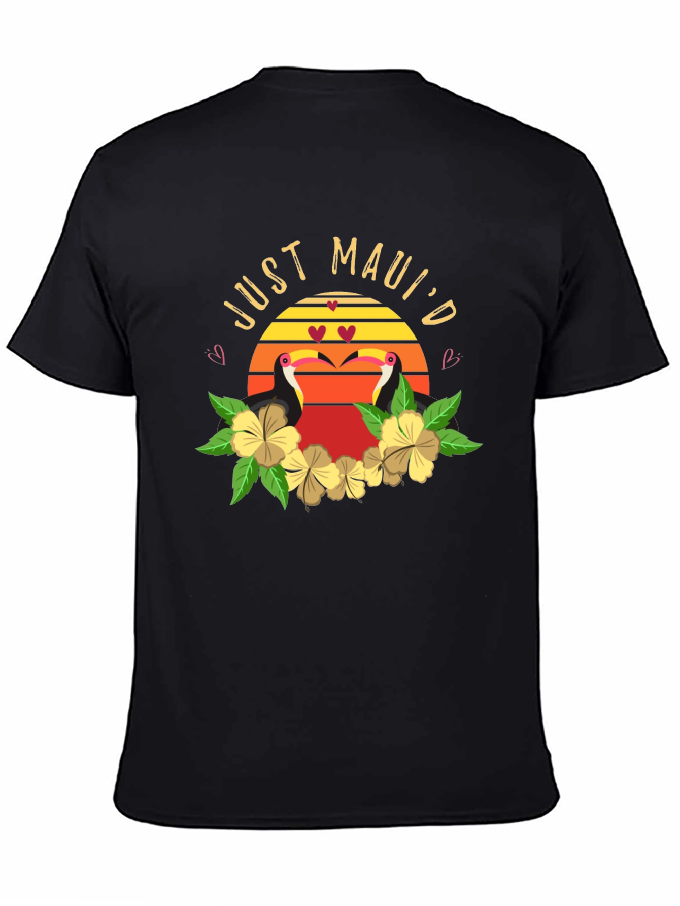 Just Mauid T-Shirt - Tropical Toucan Design