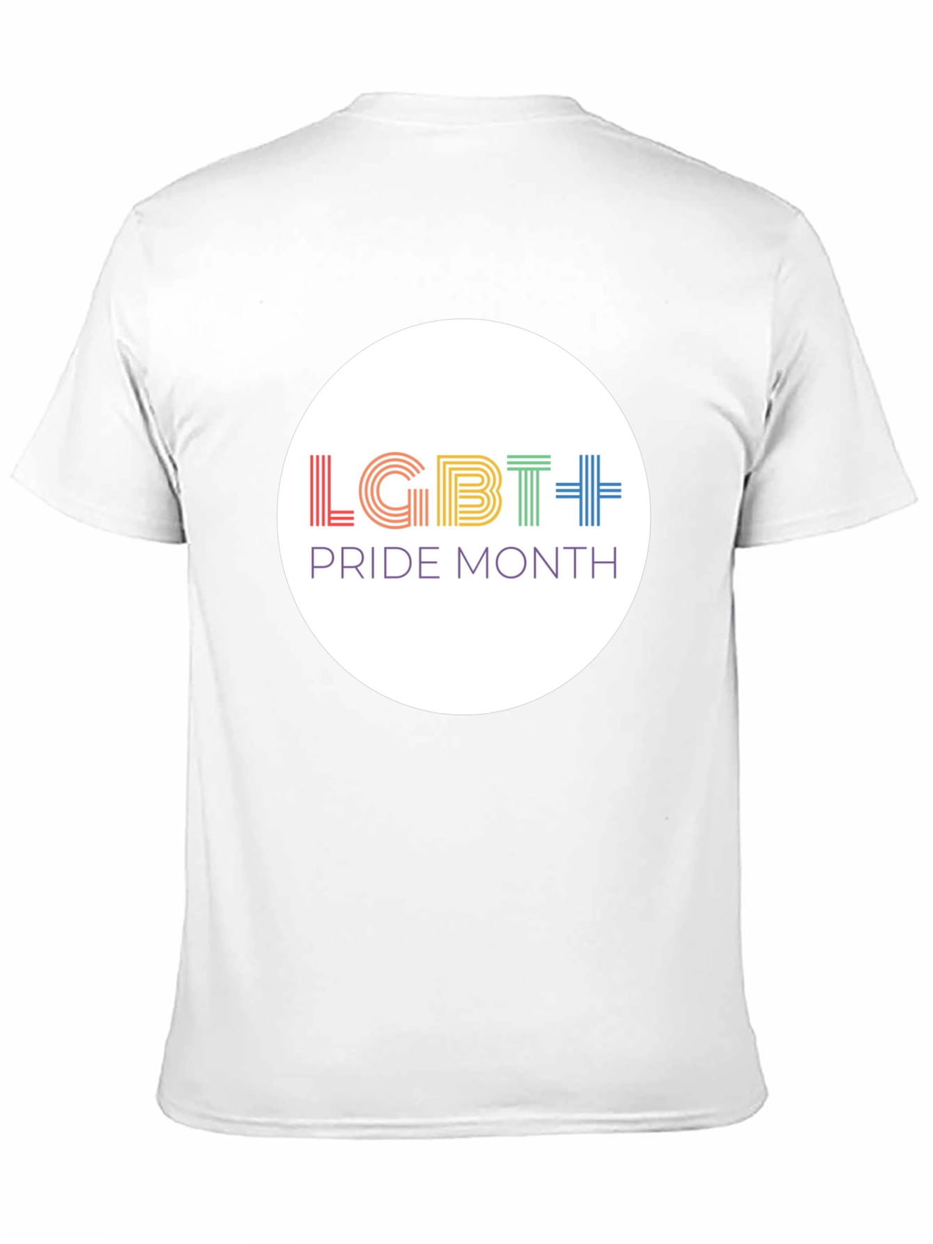 LGBT Pride Month Graphic Tee - Black