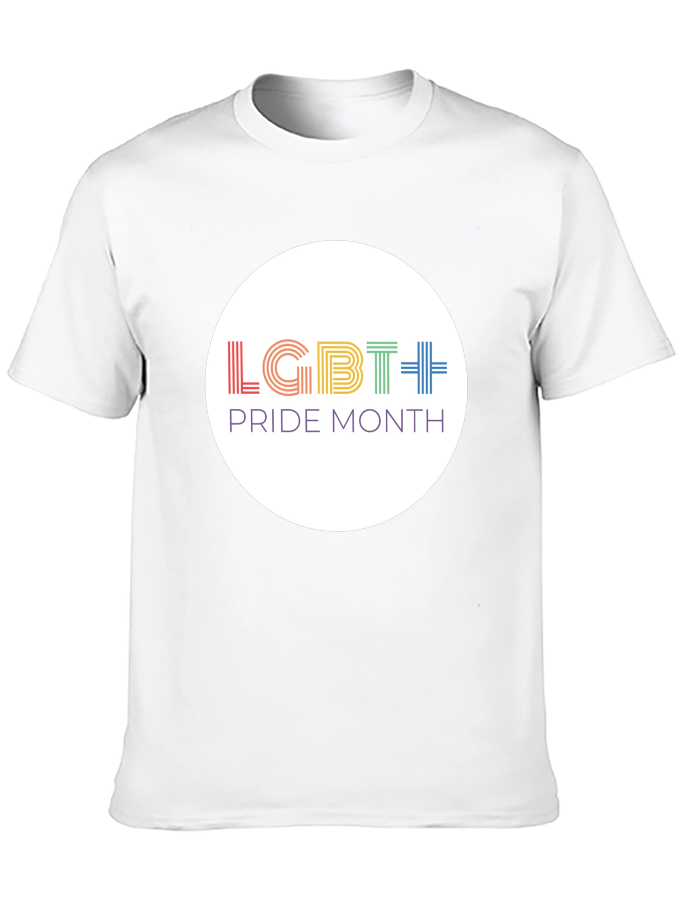 LGBT Pride Month Graphic Tee - Black