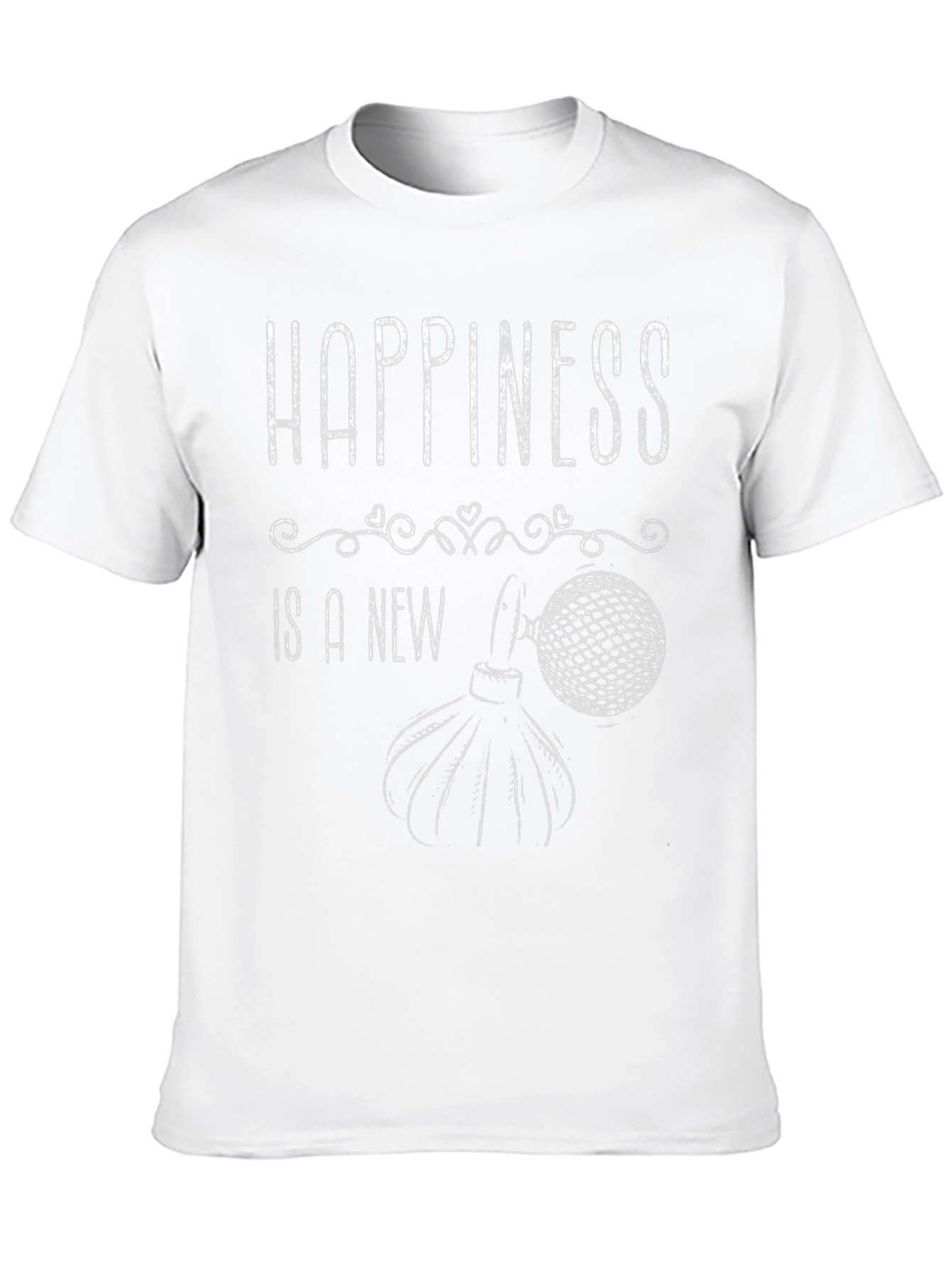 Happiness is a New Perfume Black T-Shirt