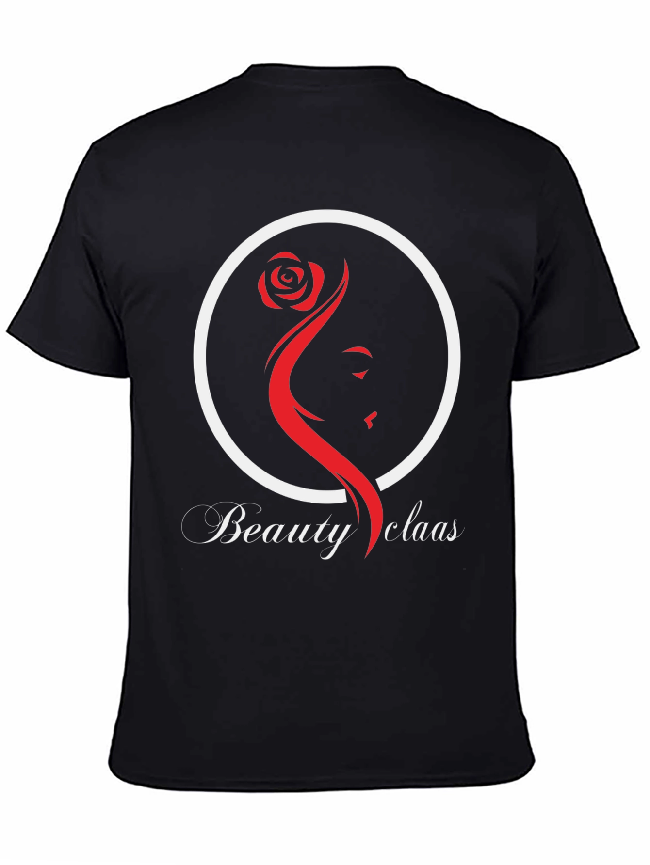 Beauty Claas Graphic Tee - Black Cotton Blend T-Shirt