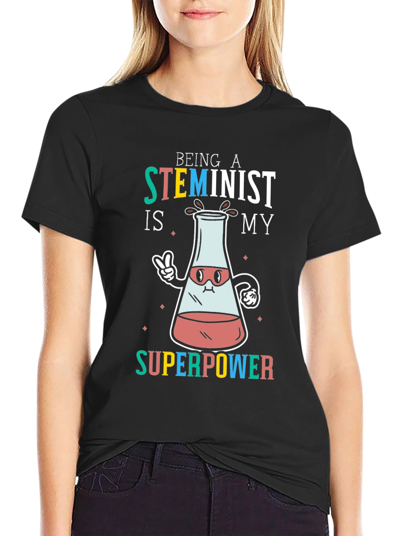 STEMinist Superpower T-Shirt
