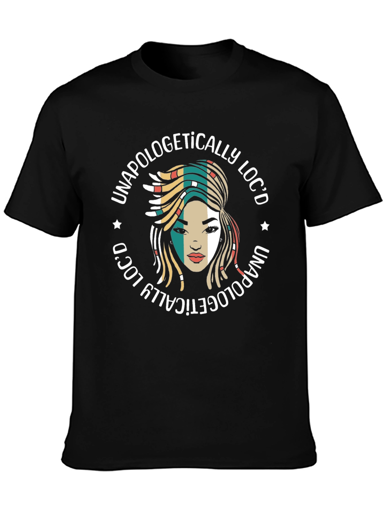 Unapologetically Locd Black T-Shirt