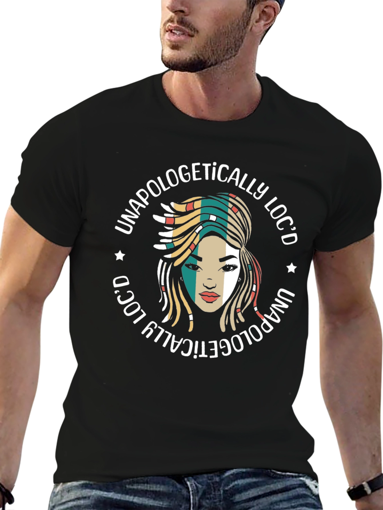 Unapologetically Locd Black T-Shirt
