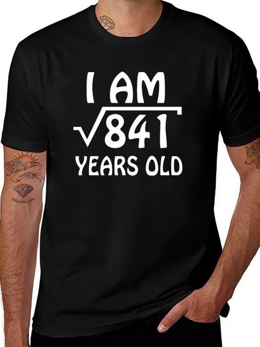 Funny 29th Birthday Math Equation T-Shirt