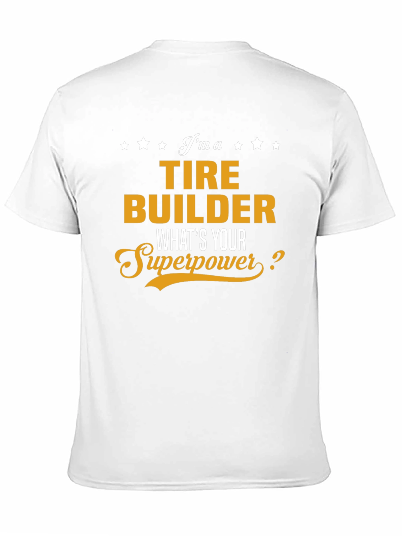 Tire Builder Superpower Graphic T-Shirt - Black