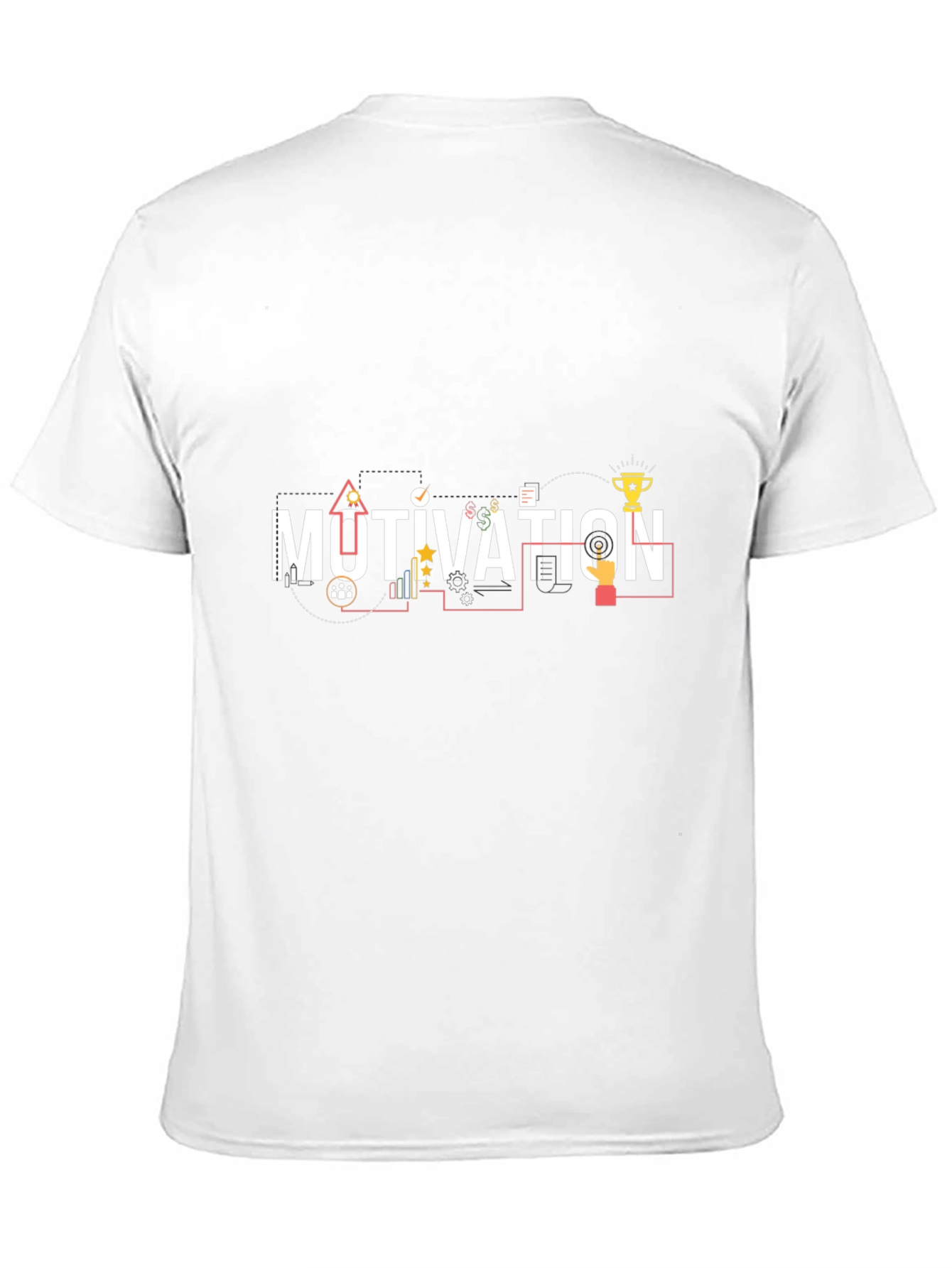 Motivation Graphic Black T-Shirt