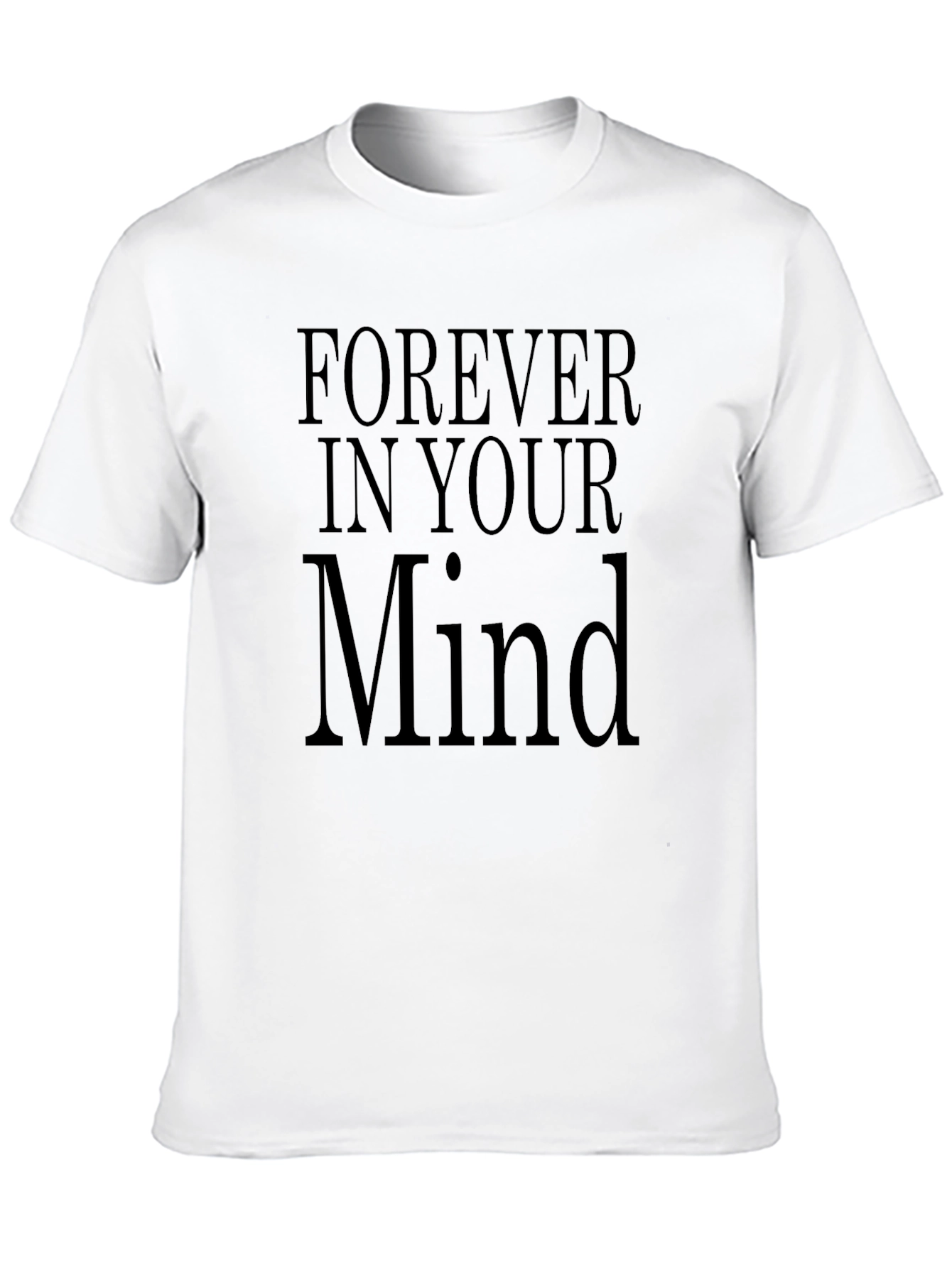 Forever In Your Mind Black Graphic Tee