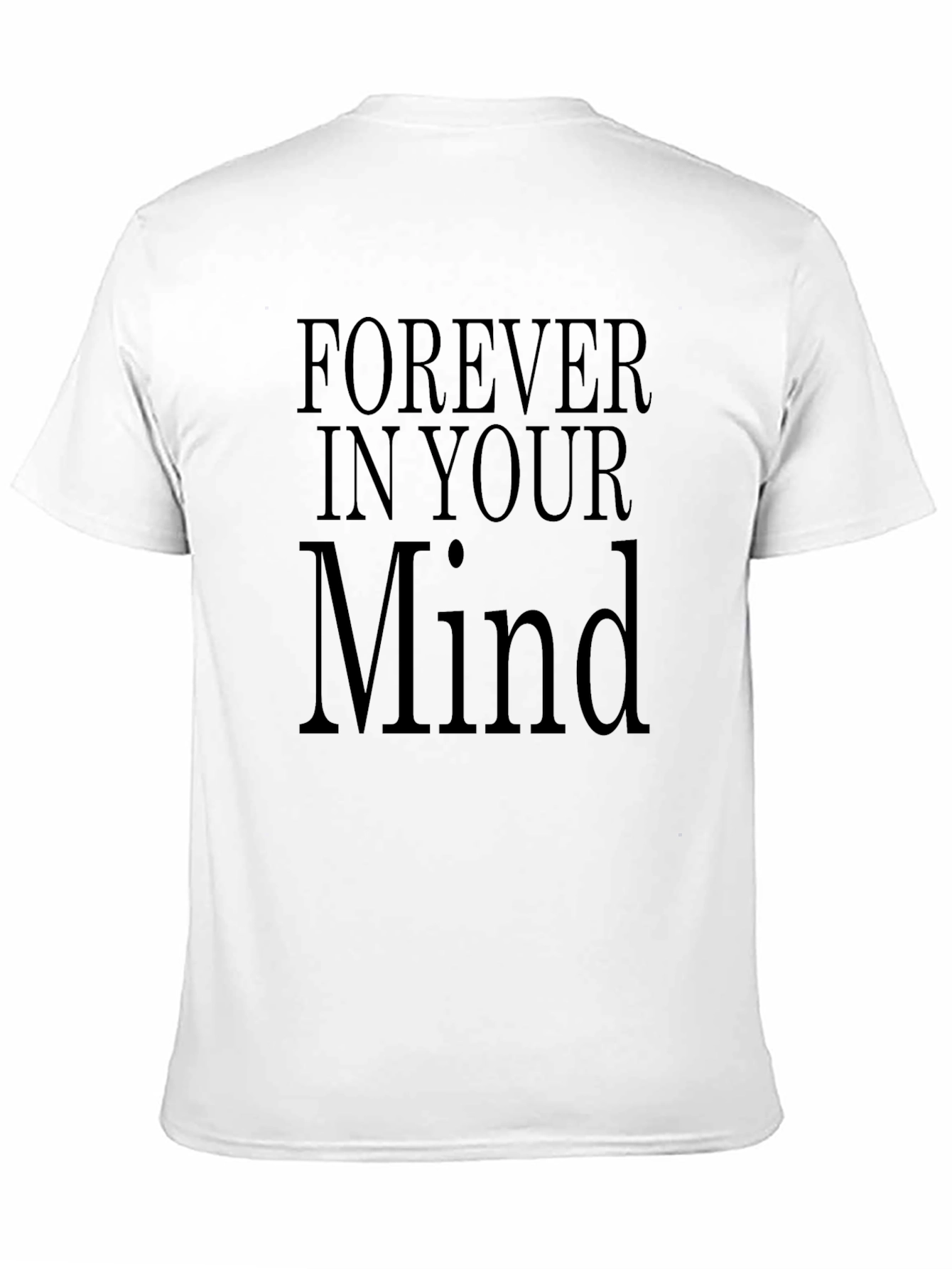 Forever In Your Mind Black Graphic Tee