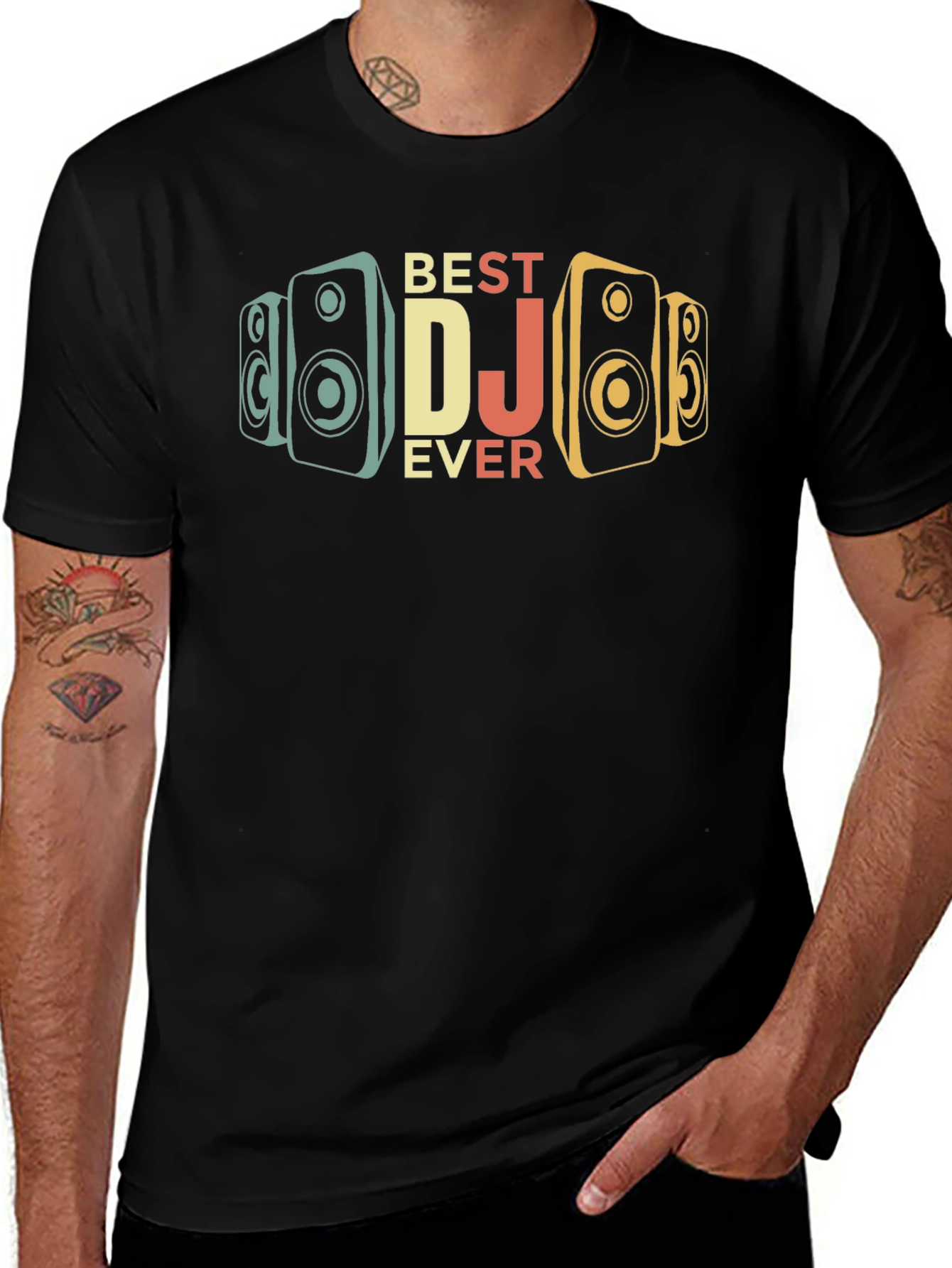 Best DJ Ever Graphic T-Shirt