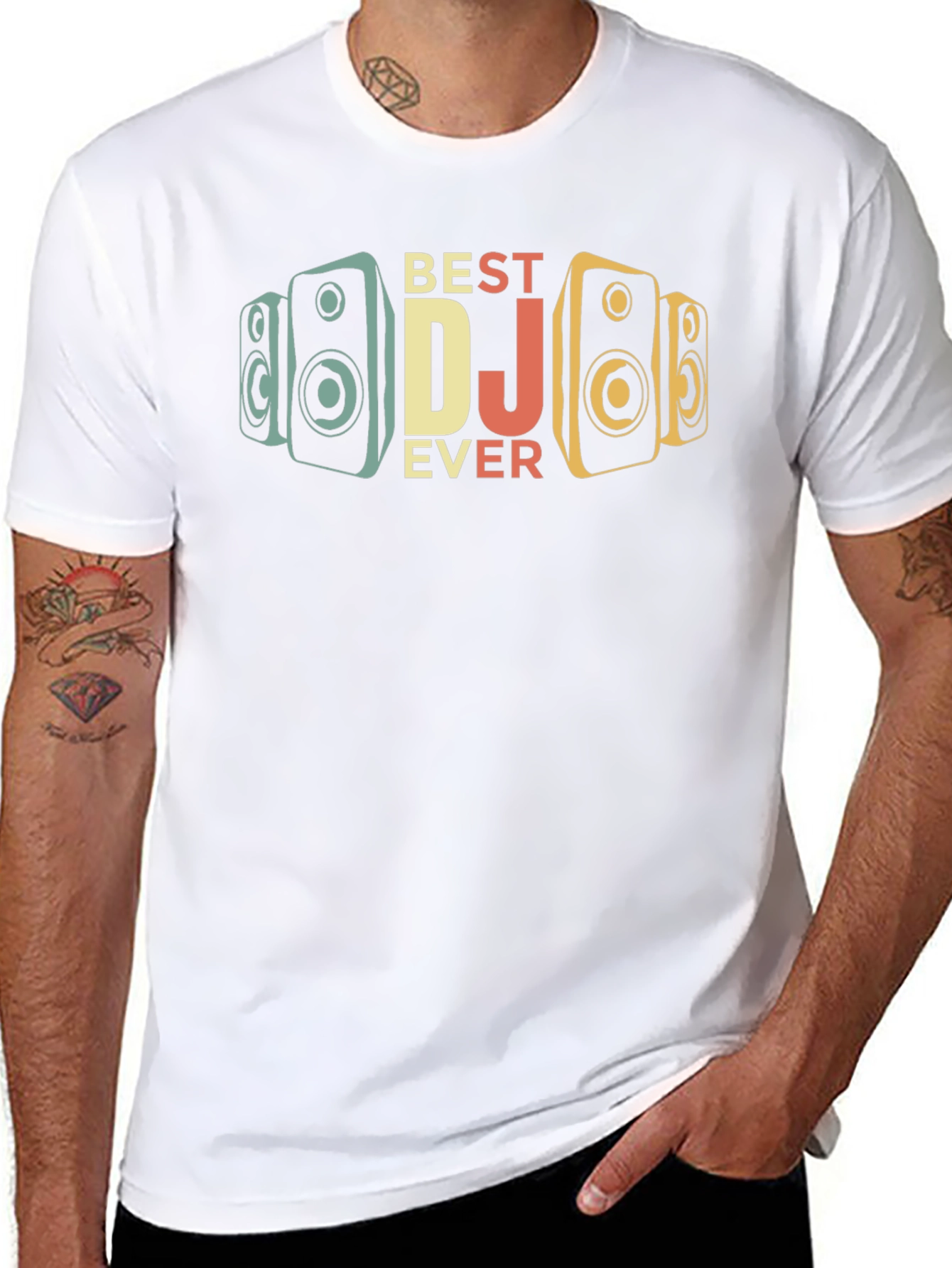 Best DJ Ever Graphic T-Shirt