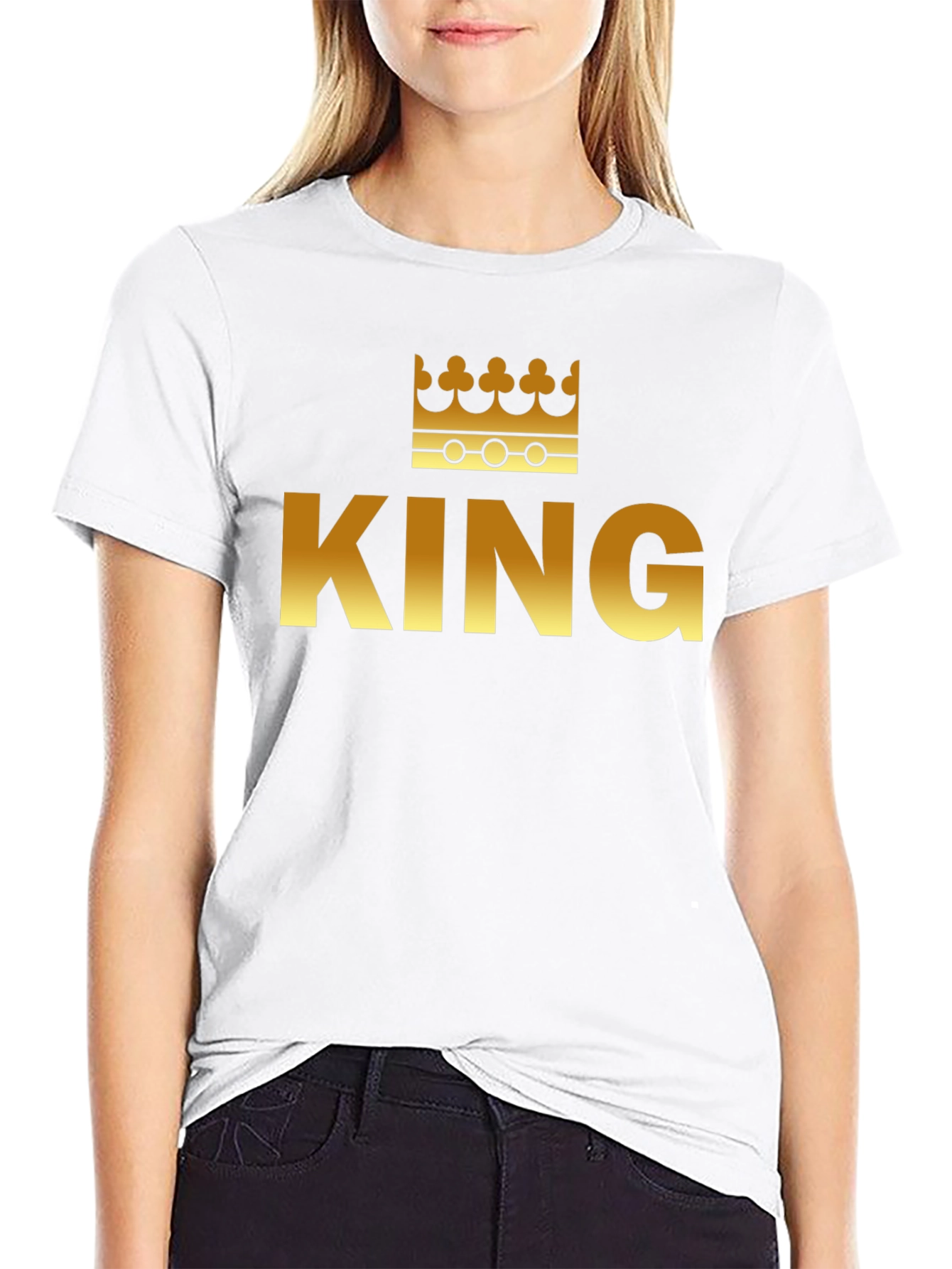 King Crown Graphic Tee - Mens Black T-Shirt