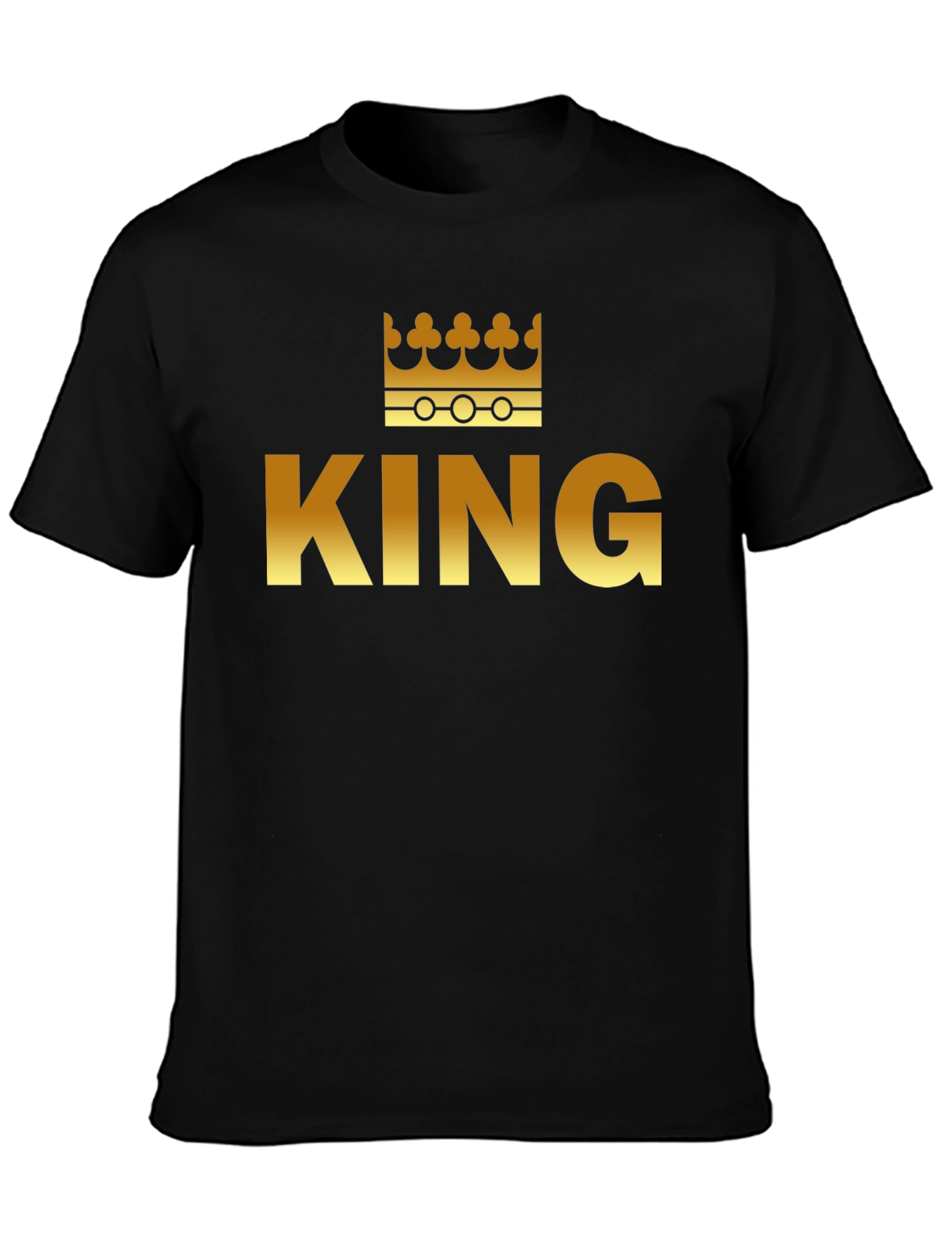 King Crown Graphic Tee - Mens Black T-Shirt