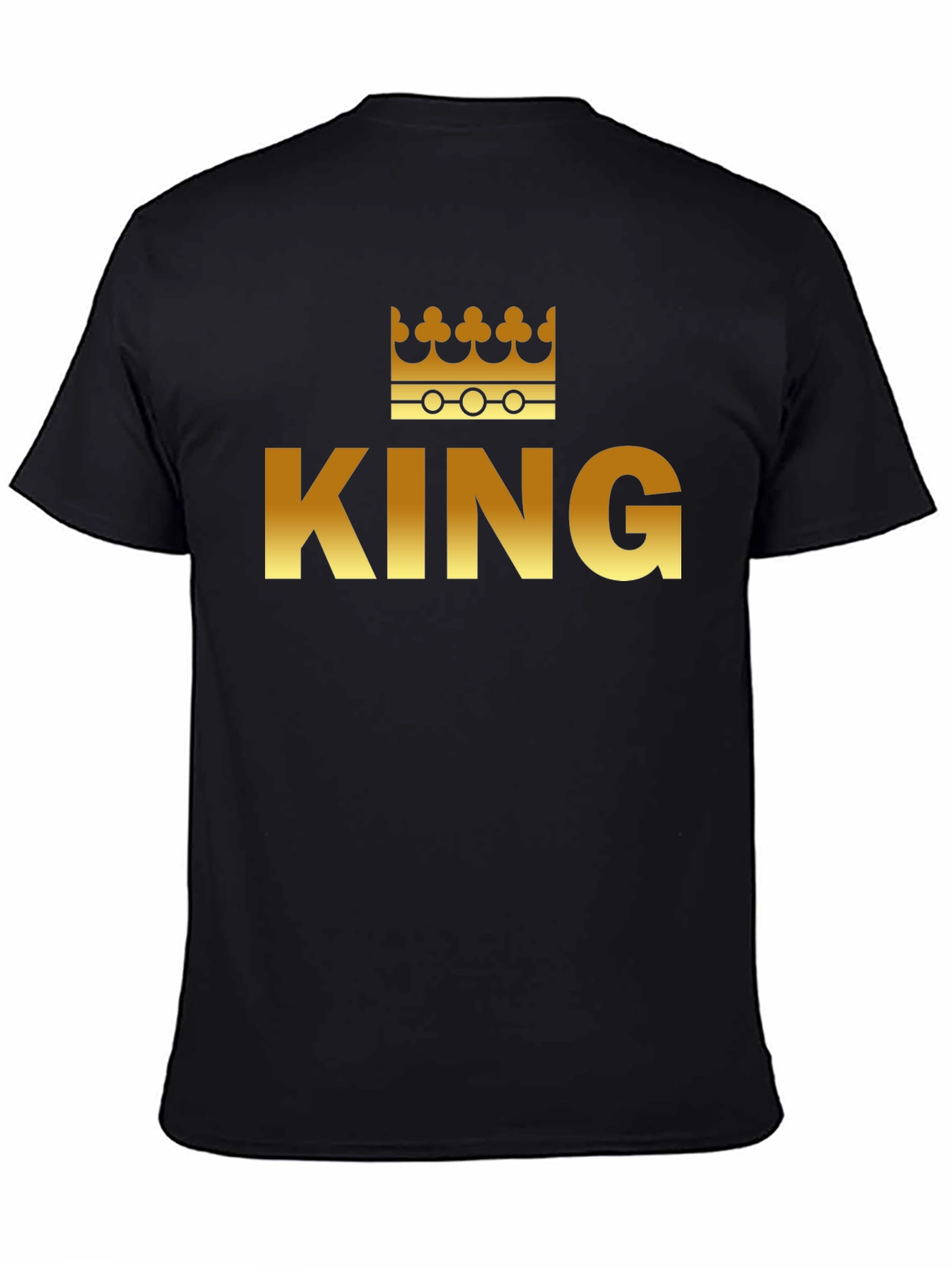 King Crown Graphic Tee - Mens Black T-Shirt