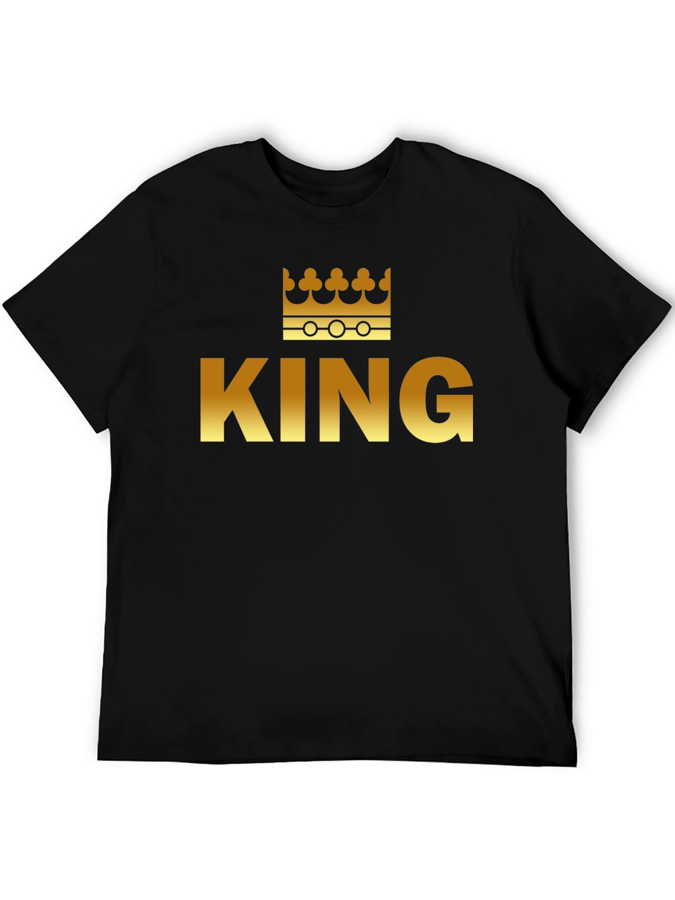 King Crown Graphic Tee - Mens Black T-Shirt