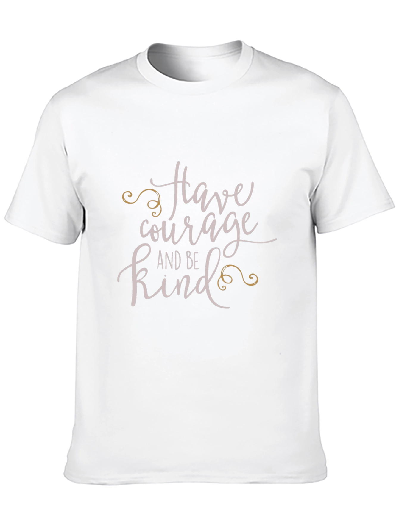 Courage and Kind Black Graphic Tee