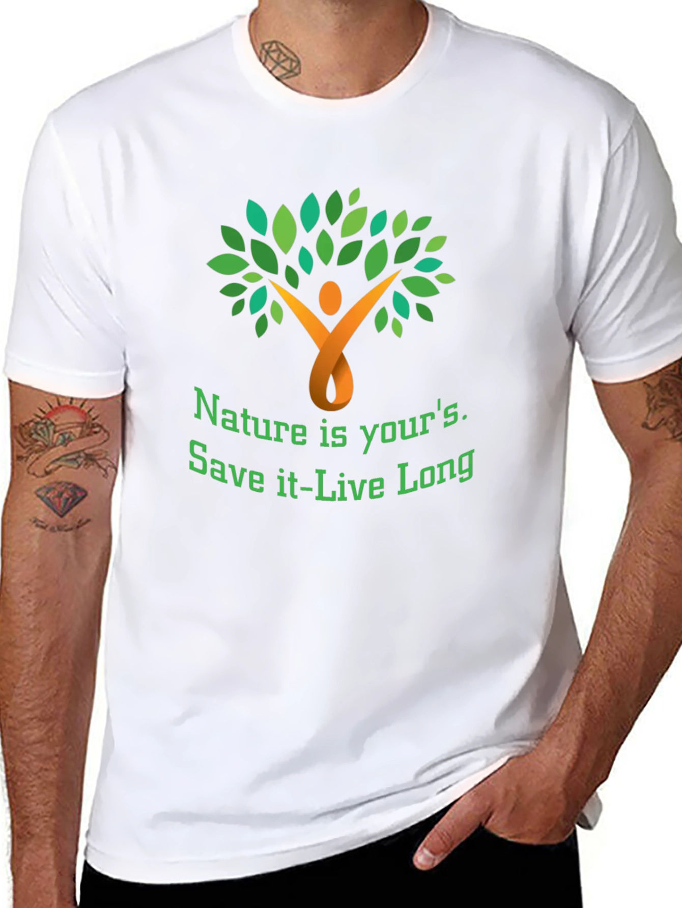 Nature is Yours Graphic T-Shirt