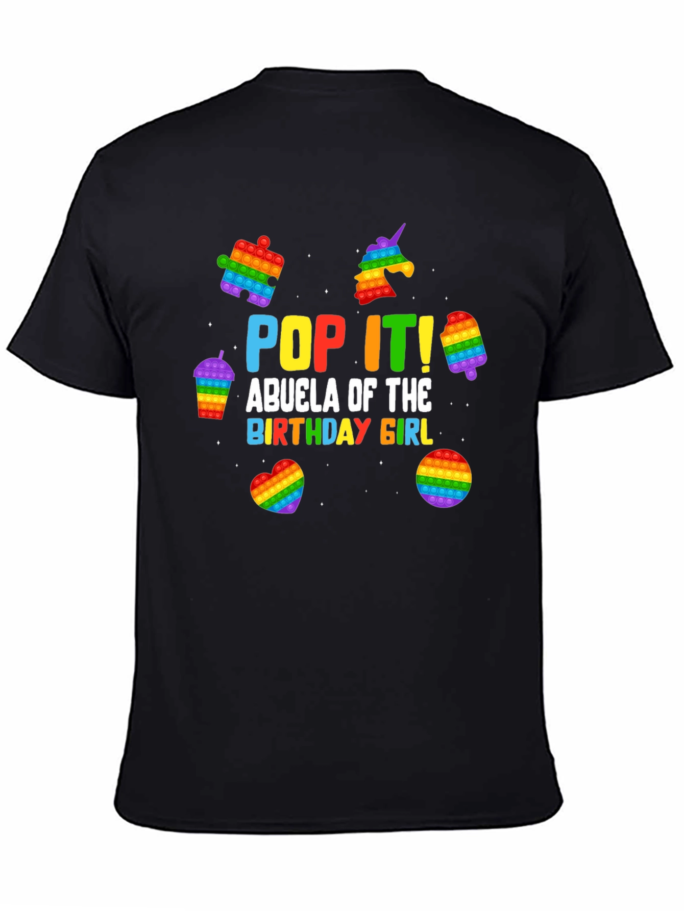 Pop It! Birthday Abuela T-Shirt