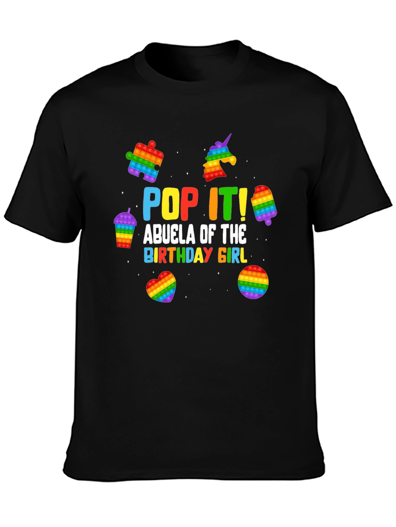 Pop It! Birthday Abuela T-Shirt